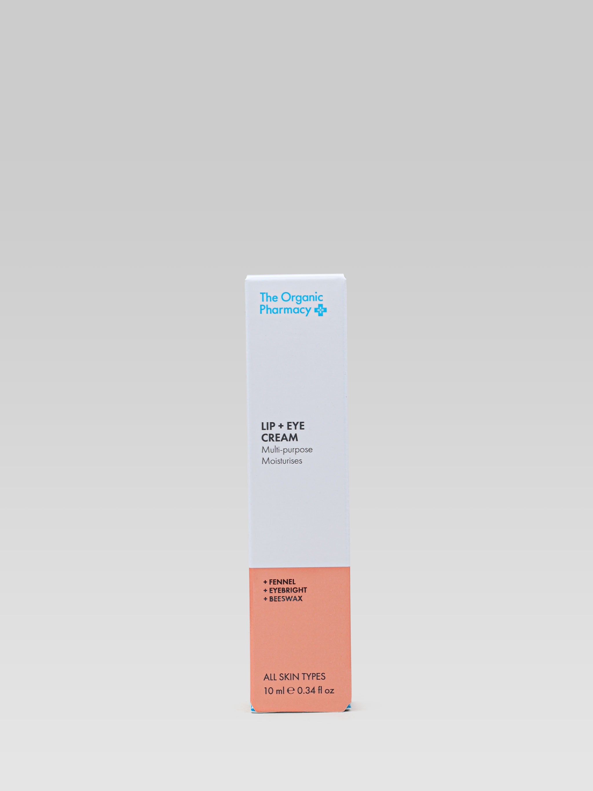 THE ORGANIC PHARMACY Lip + Eye Cream packaging