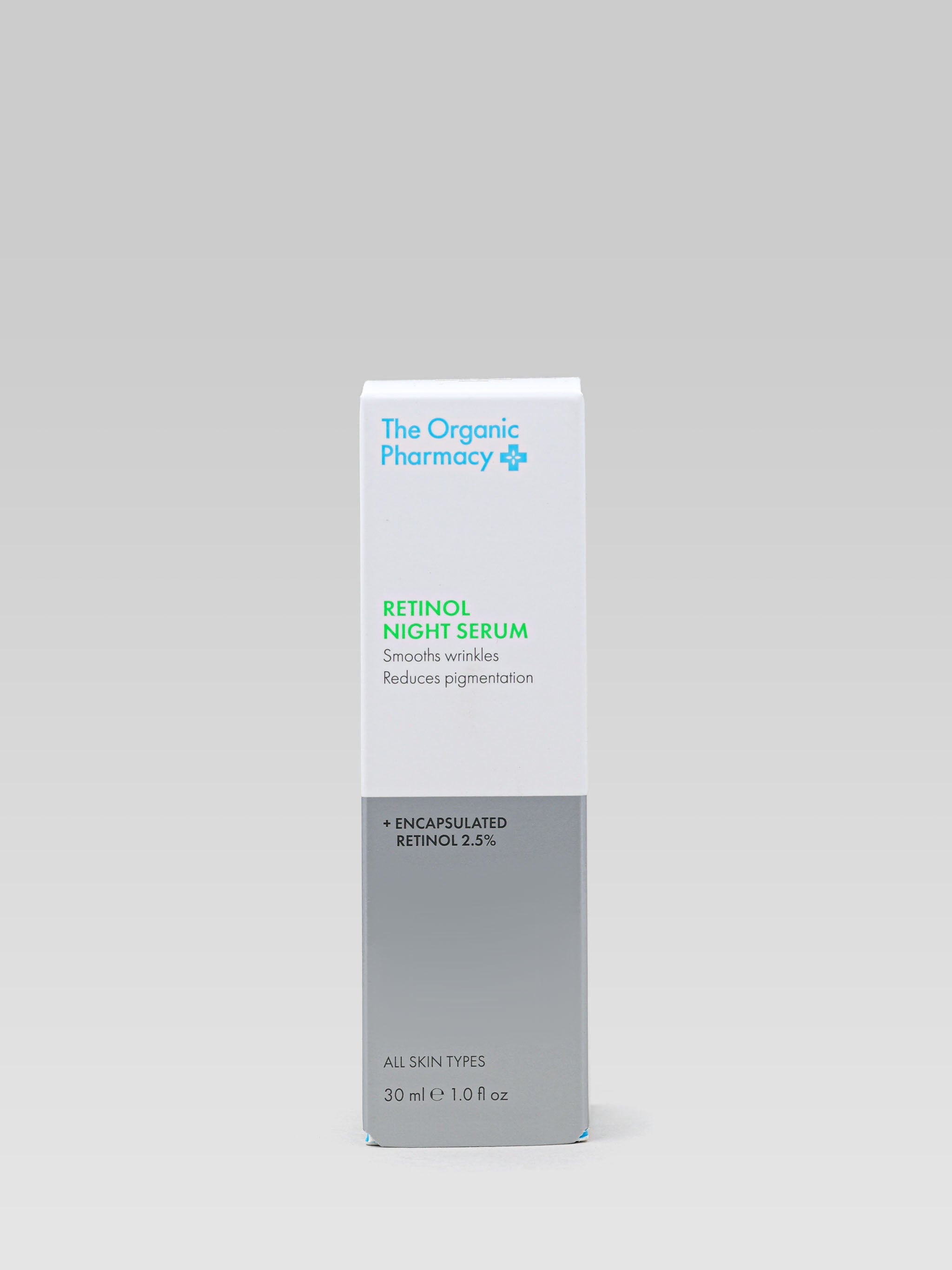The Organic Pharmacy Retinol Night Serum packaging