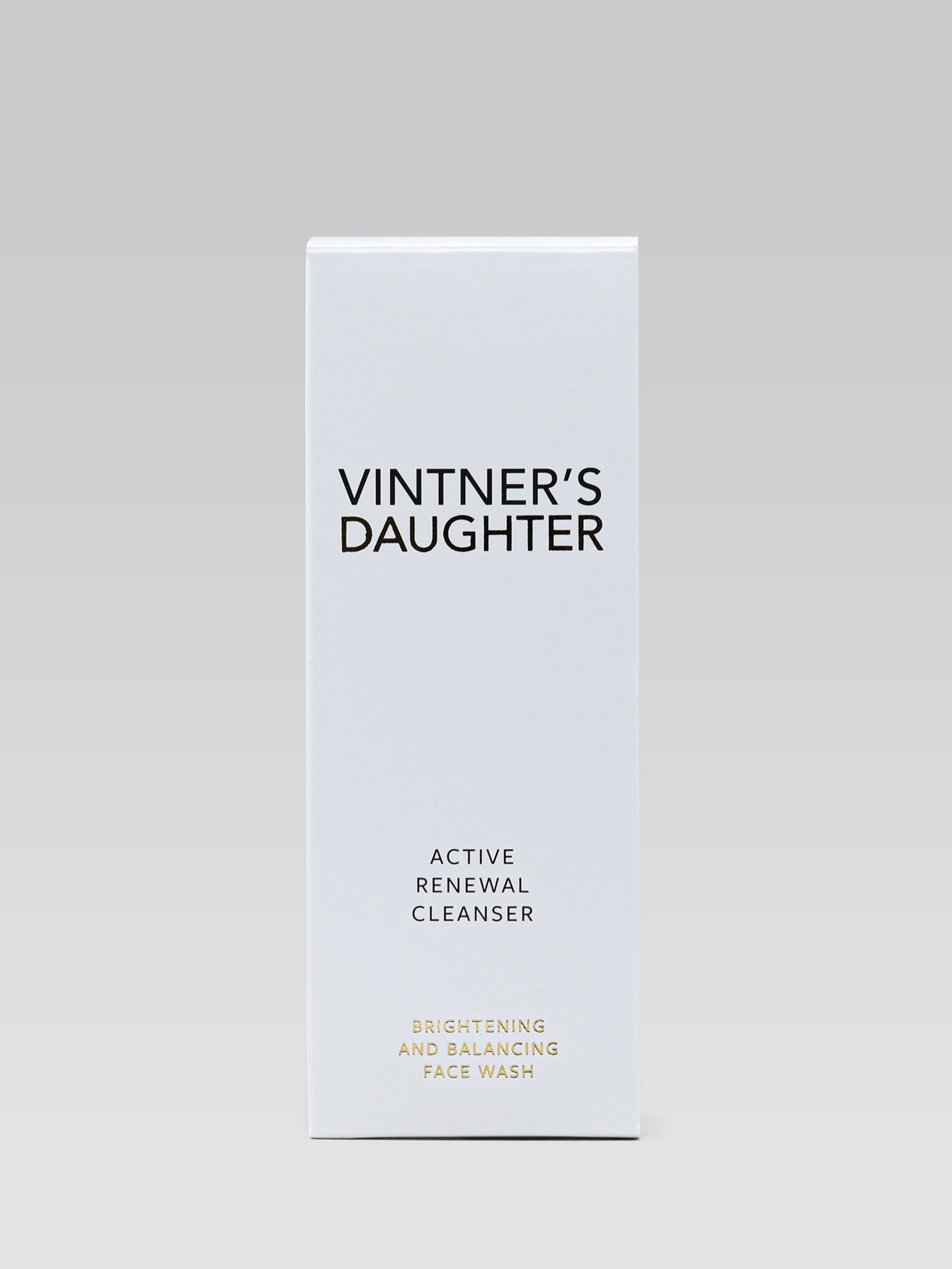 VINTNER’S DAUGHTER Active Renewal Cleanser packaging