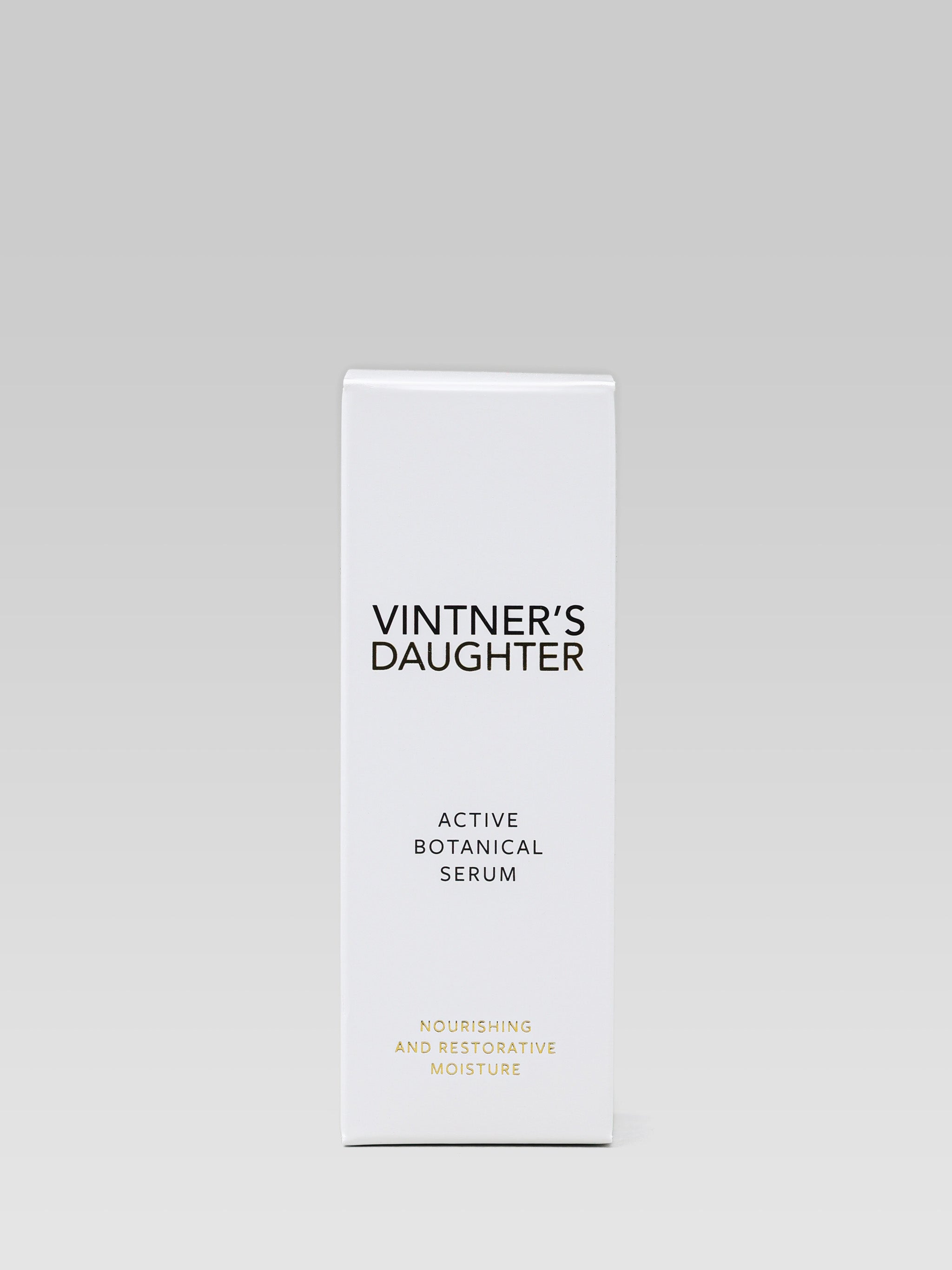 VINTNER’S DAUGHTER Active Botanical Serum product packaging