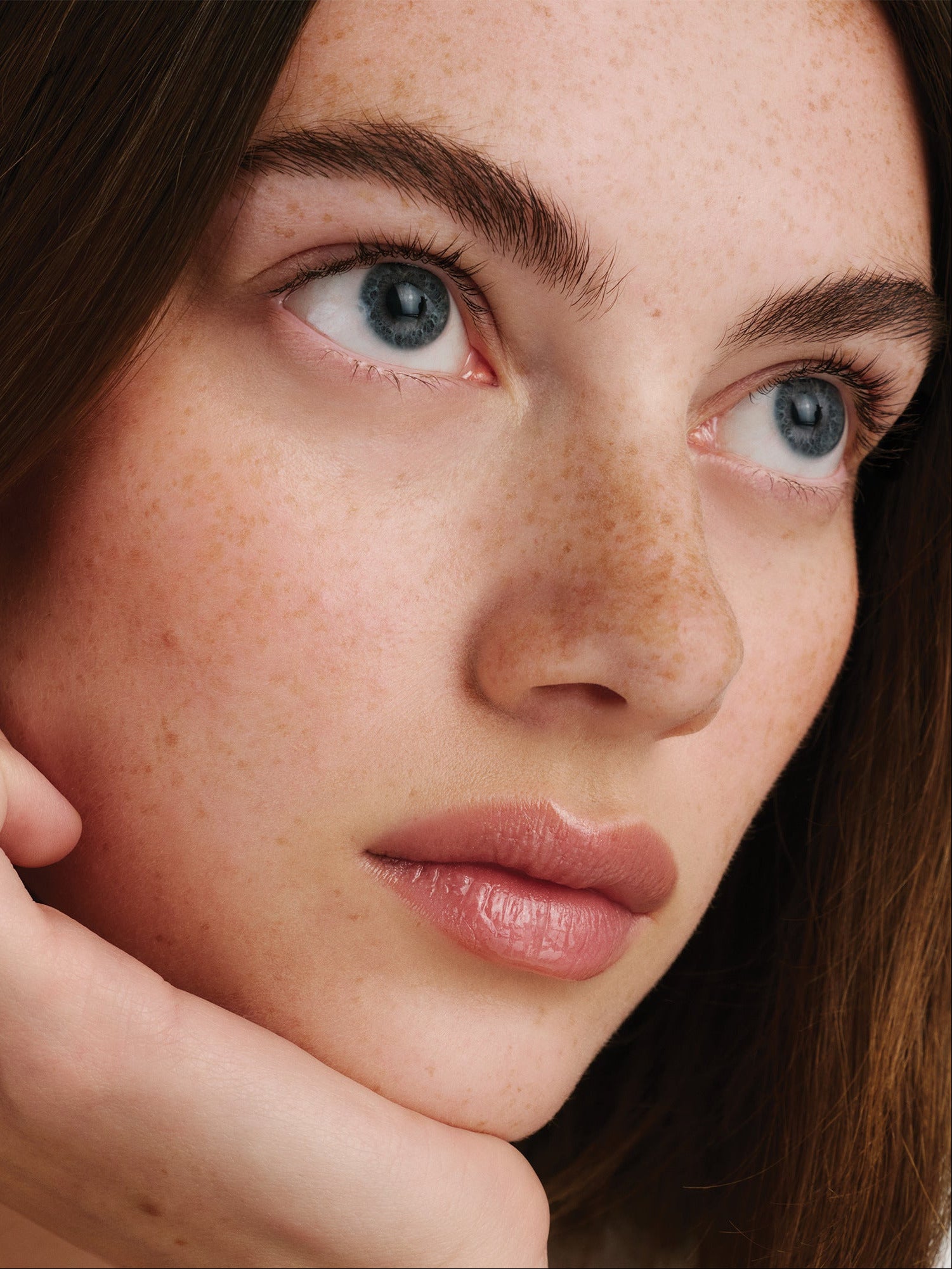 WESTMAN ATELIER HydroBalm Tinted Lipstick in Nectar Model