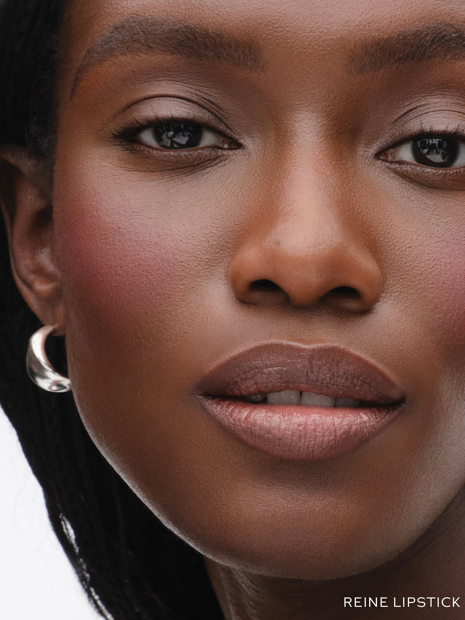 WESTMAN ATELIER Lip Suede Matte Lipstick in Reine Model Image