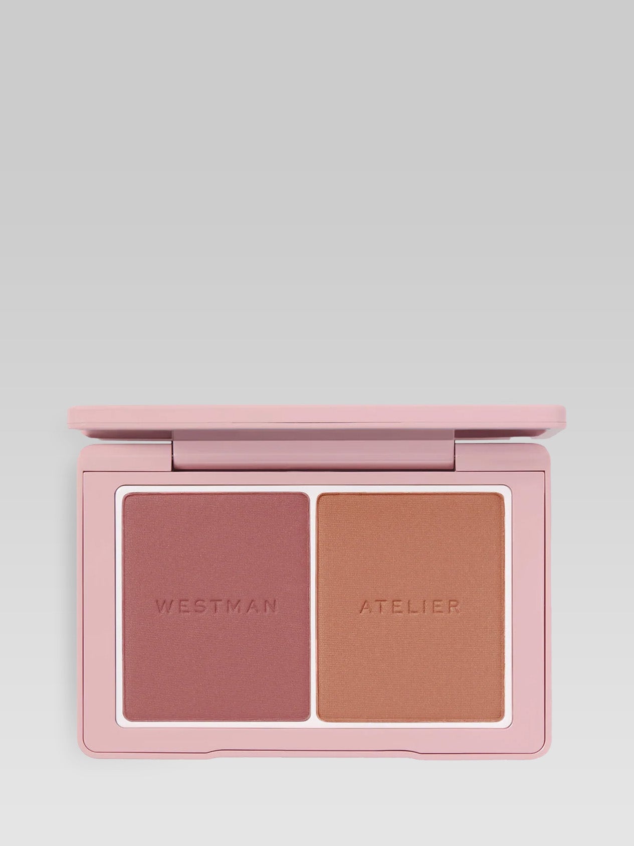 WESTMAN ATELIER Powder Blush Duo in Suede and Sable product shot