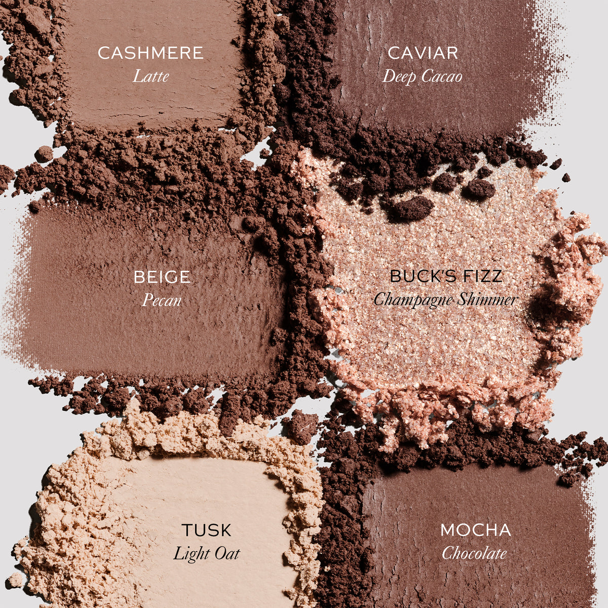 WESTMAN ATELIER The Eyeshadow Holiday Edit Texture Closeups