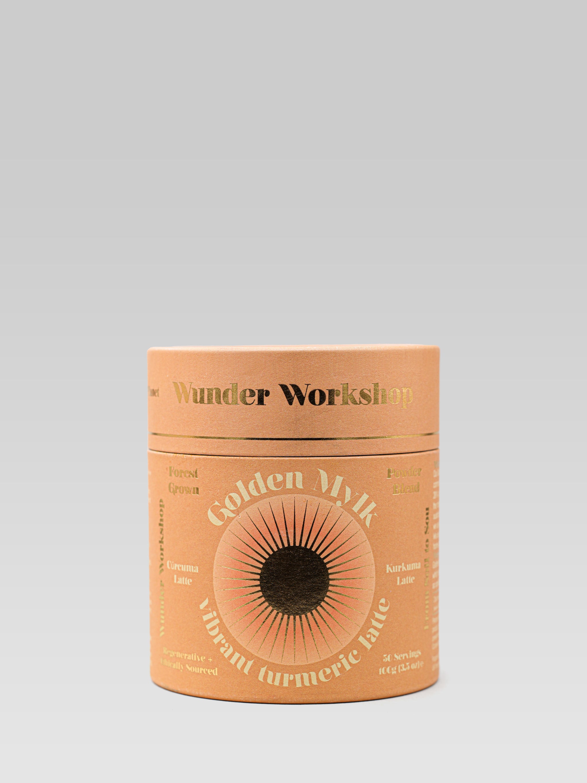 WUNDER WORKSHOP Golden Mylk - Chai Turmeric Latte product shot