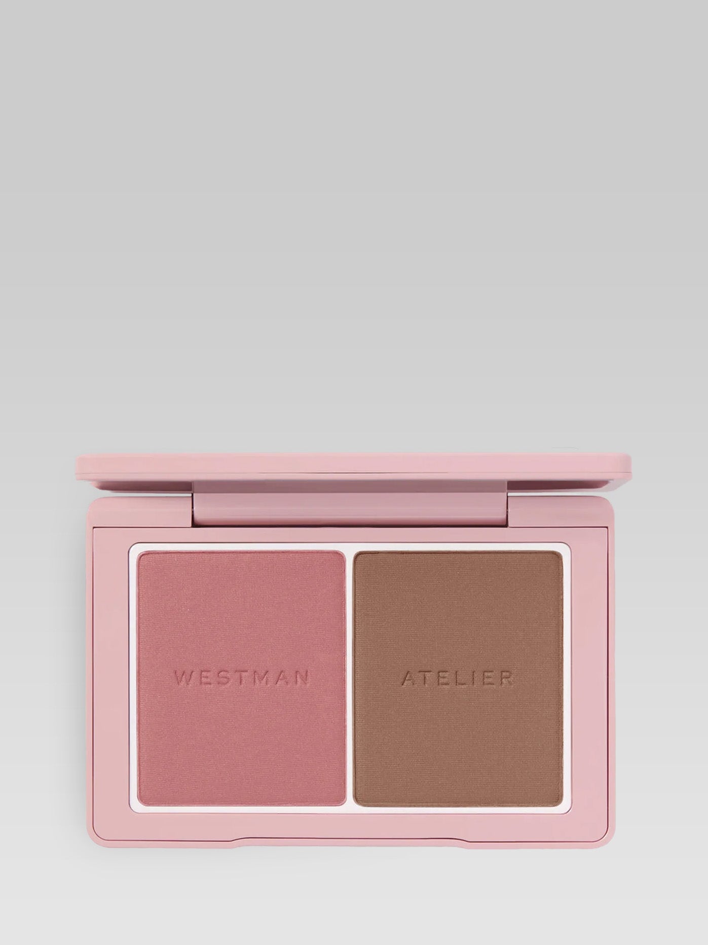 WESTMAN ATELIER Powder Blush & Contour Duo in Petal & Biscuit product shot