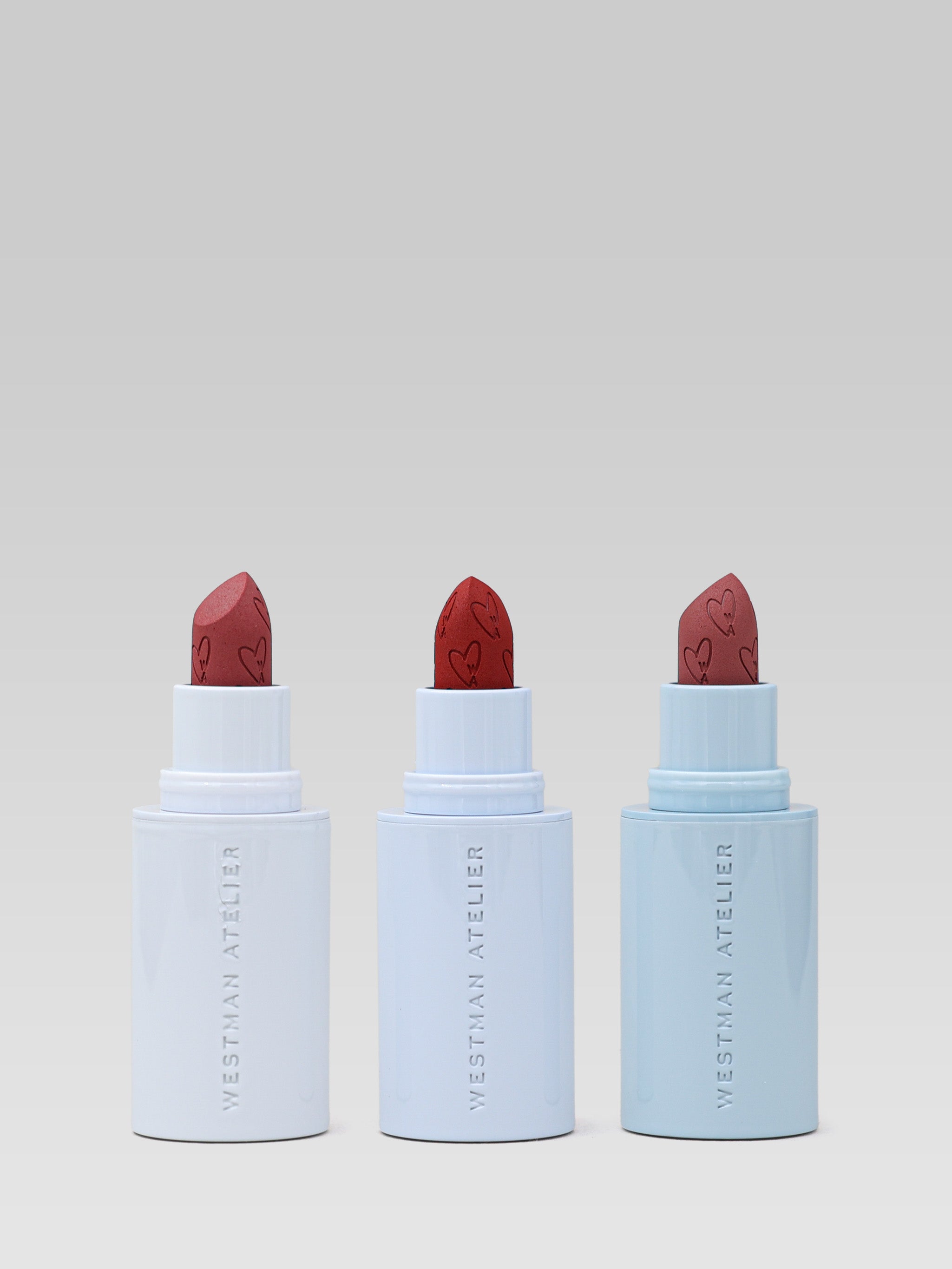 WESTMAN ATELIER Petite Lip Suede Matte Lipstick Trio product shot