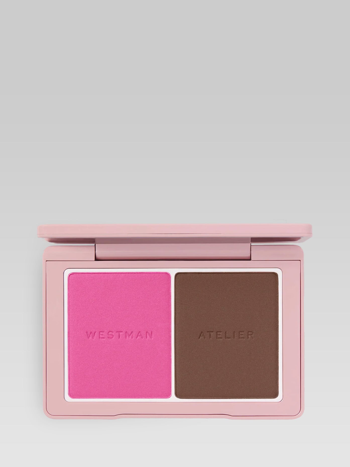 WESTMAN ATELIER Powder Blush & Contour Duo in Poppet & Ganache product shot