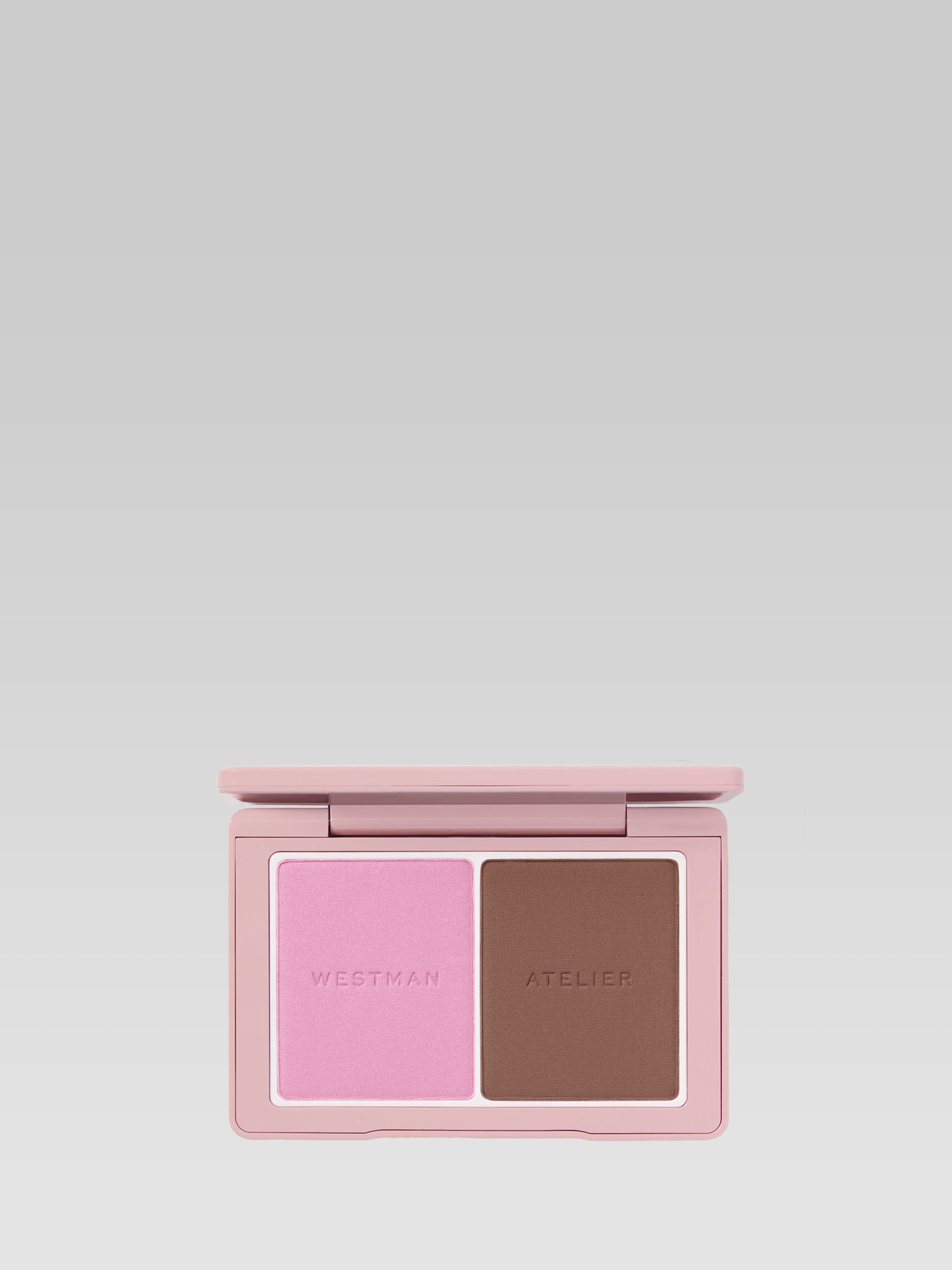 WESTMAN ATELIER Powder Blush & Contour Duo in Tulle Truffle product shot