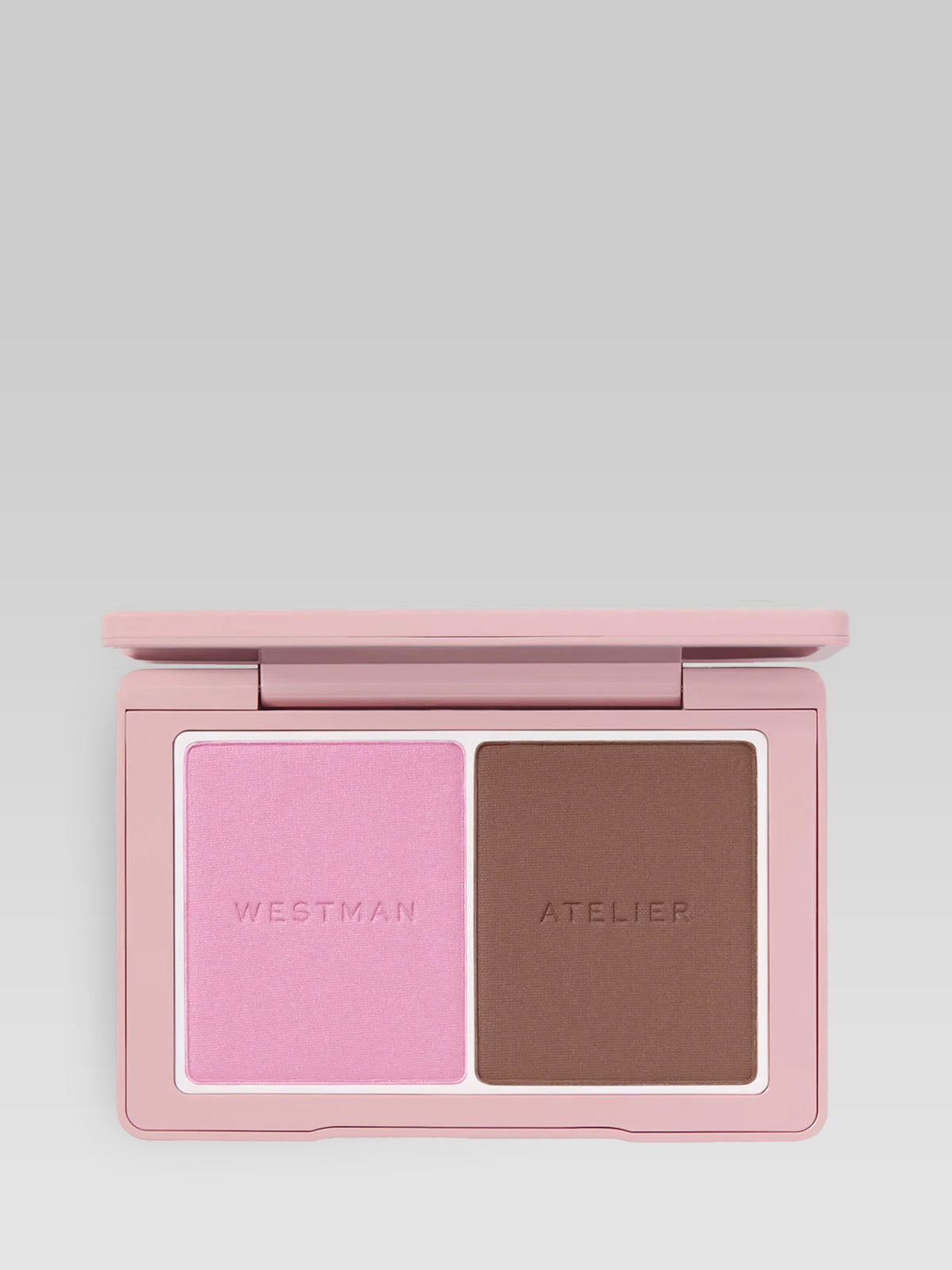 WESTMAN ATELIER Powder Blush & Contour Duo in Tulle & Truffle product shot