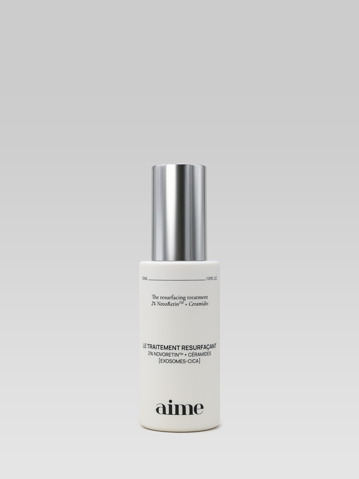 AIME The Resurfacing Treatment serum for smoother, renewed-looking skin