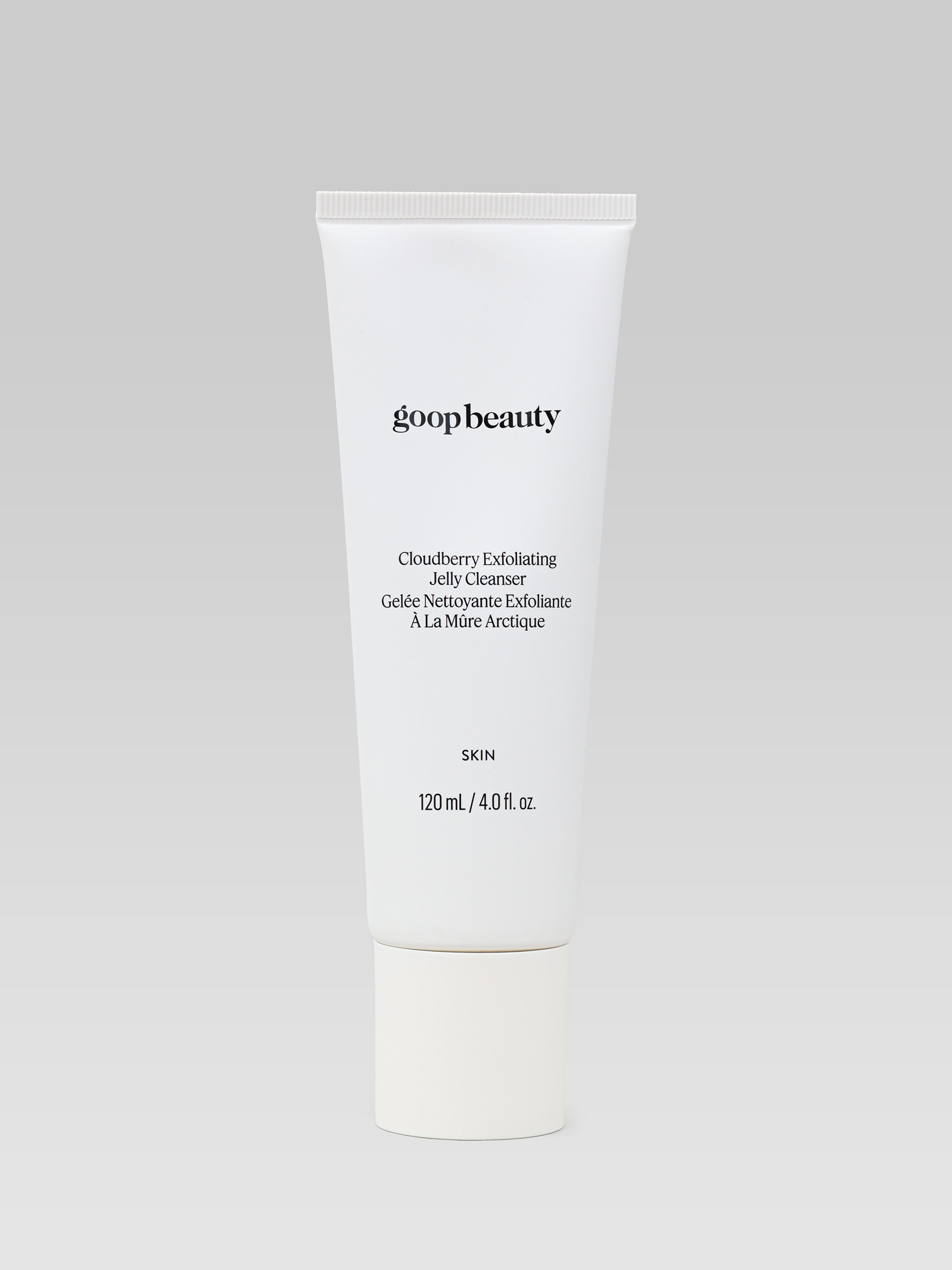 goop beauty Cloudberry Exfoliating Jelly Cleanser packaging