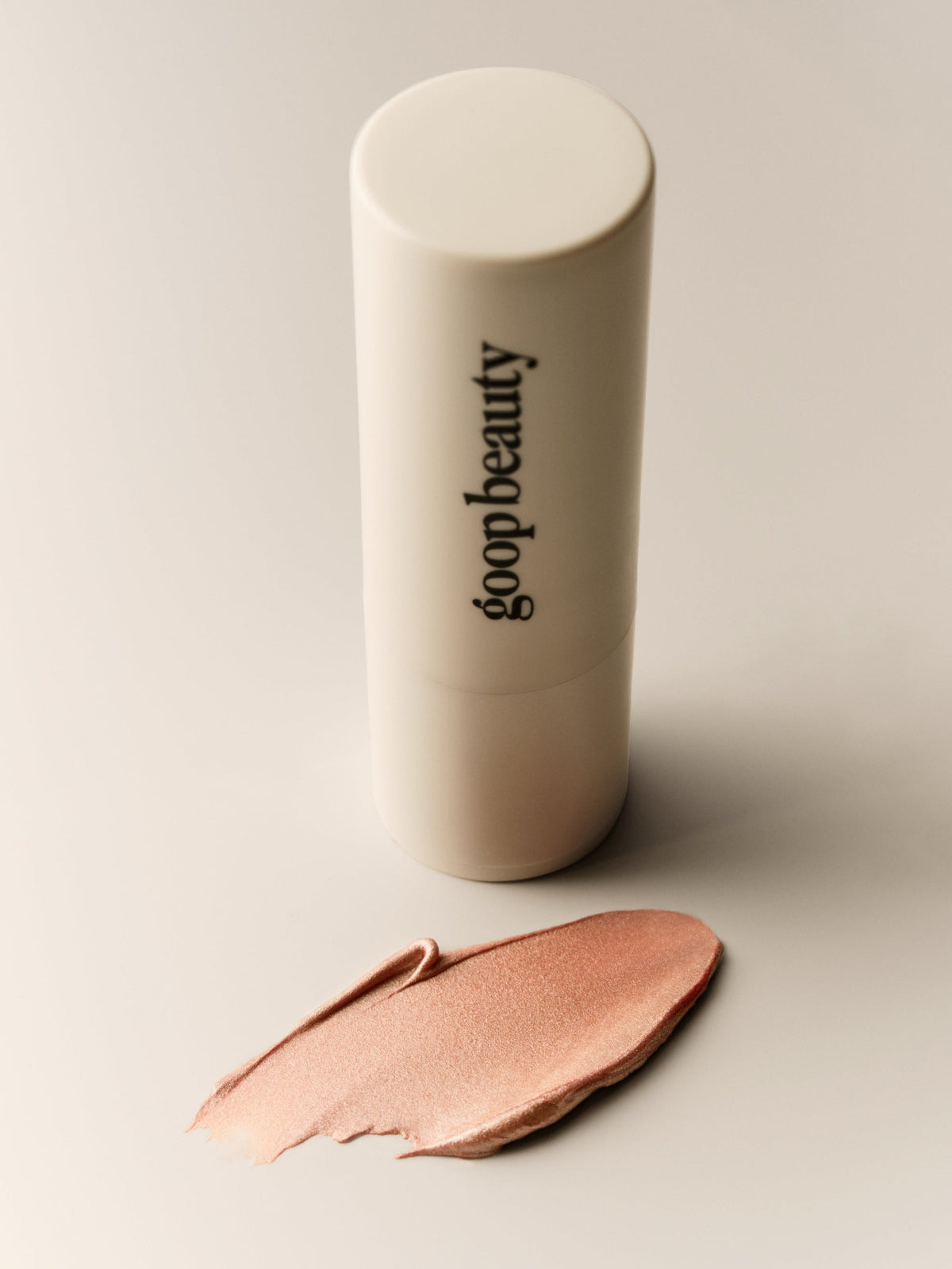 goop beauty Glow Skin Highlighter Stick in Aura swatch