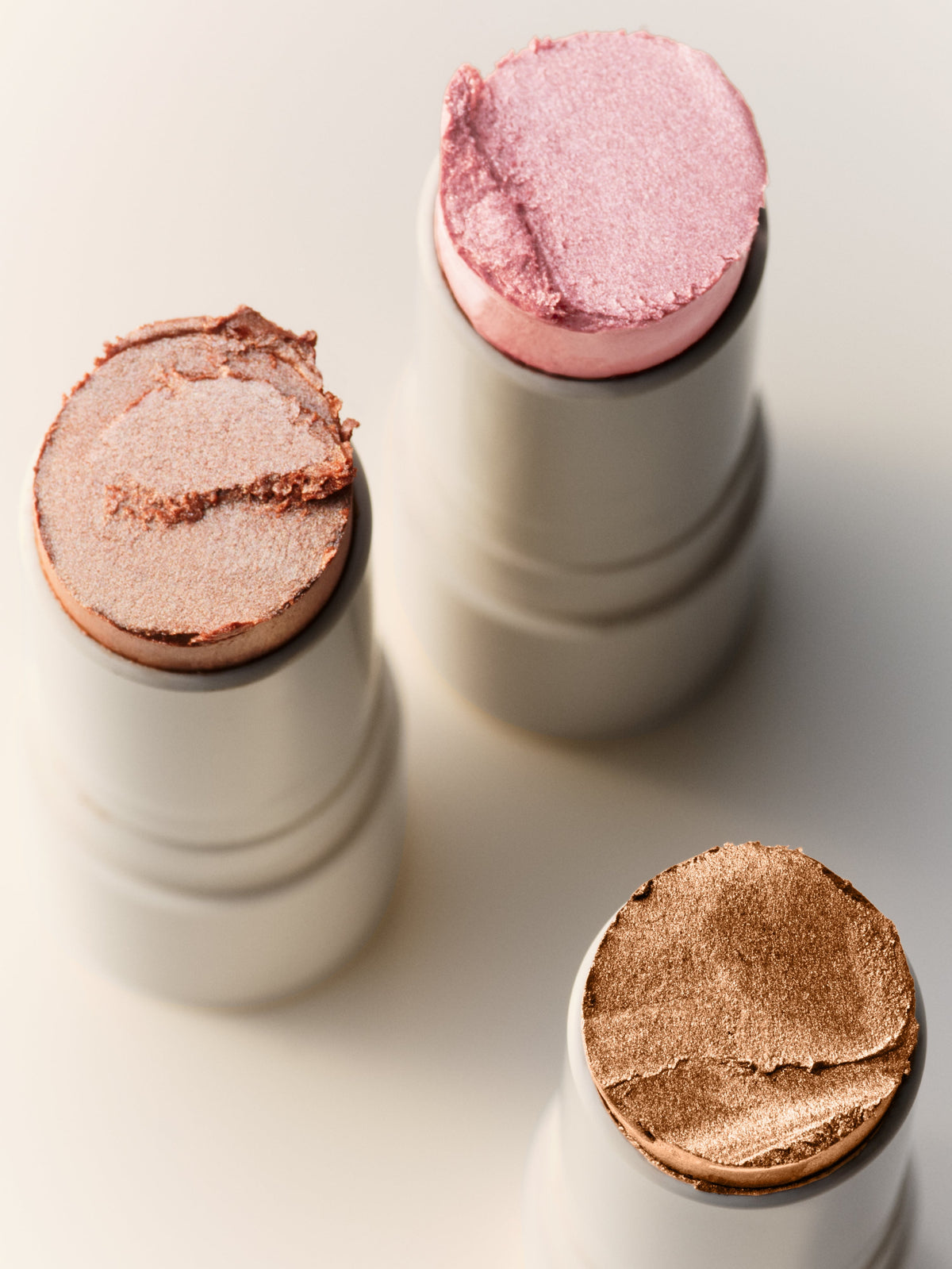 goop beauty Glow Skin Highlighter Stick in Aura, Petal and Sunny