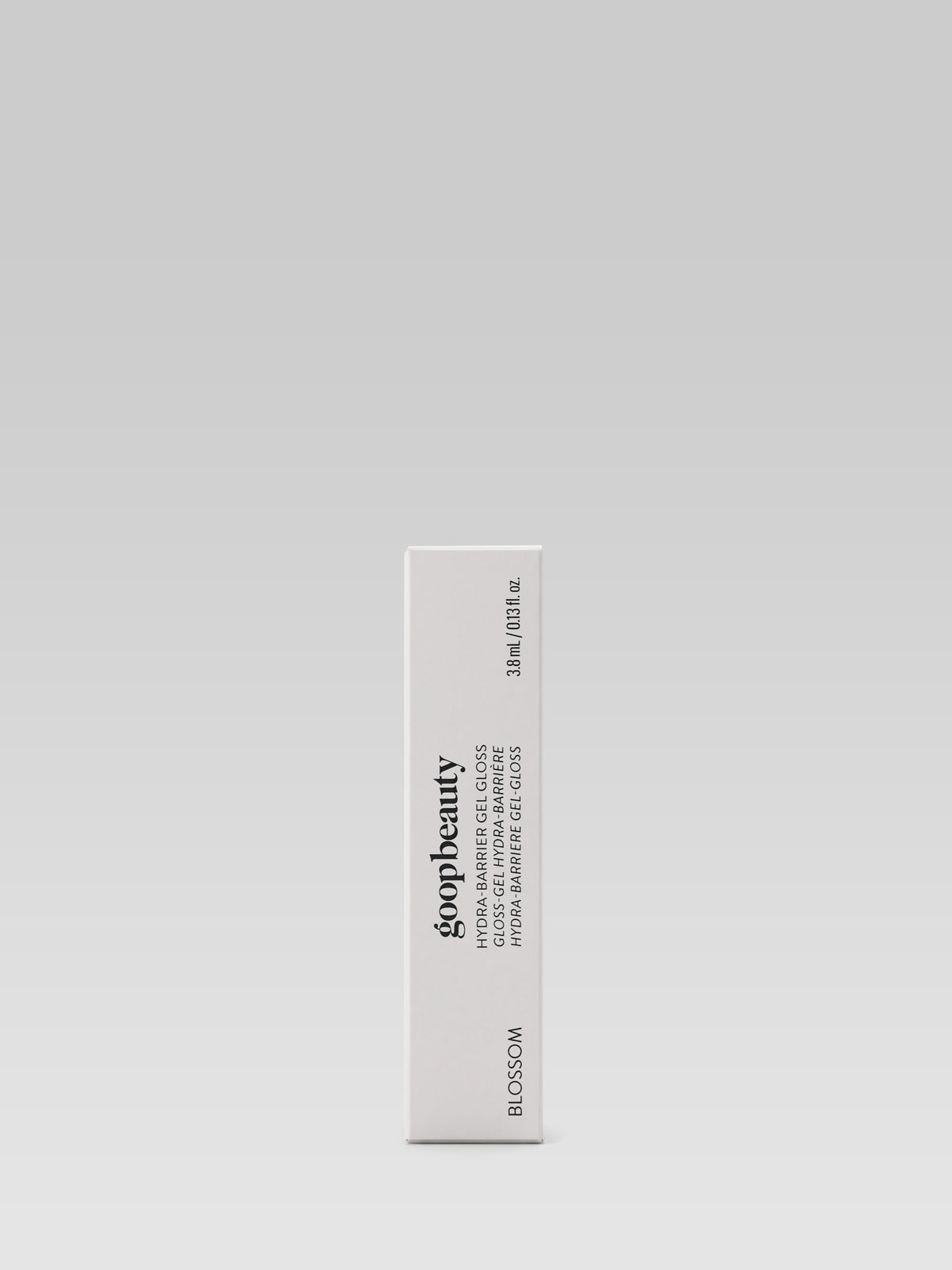 goop beauty Hydra-Barrier Gel Gloss in Blossom packaging