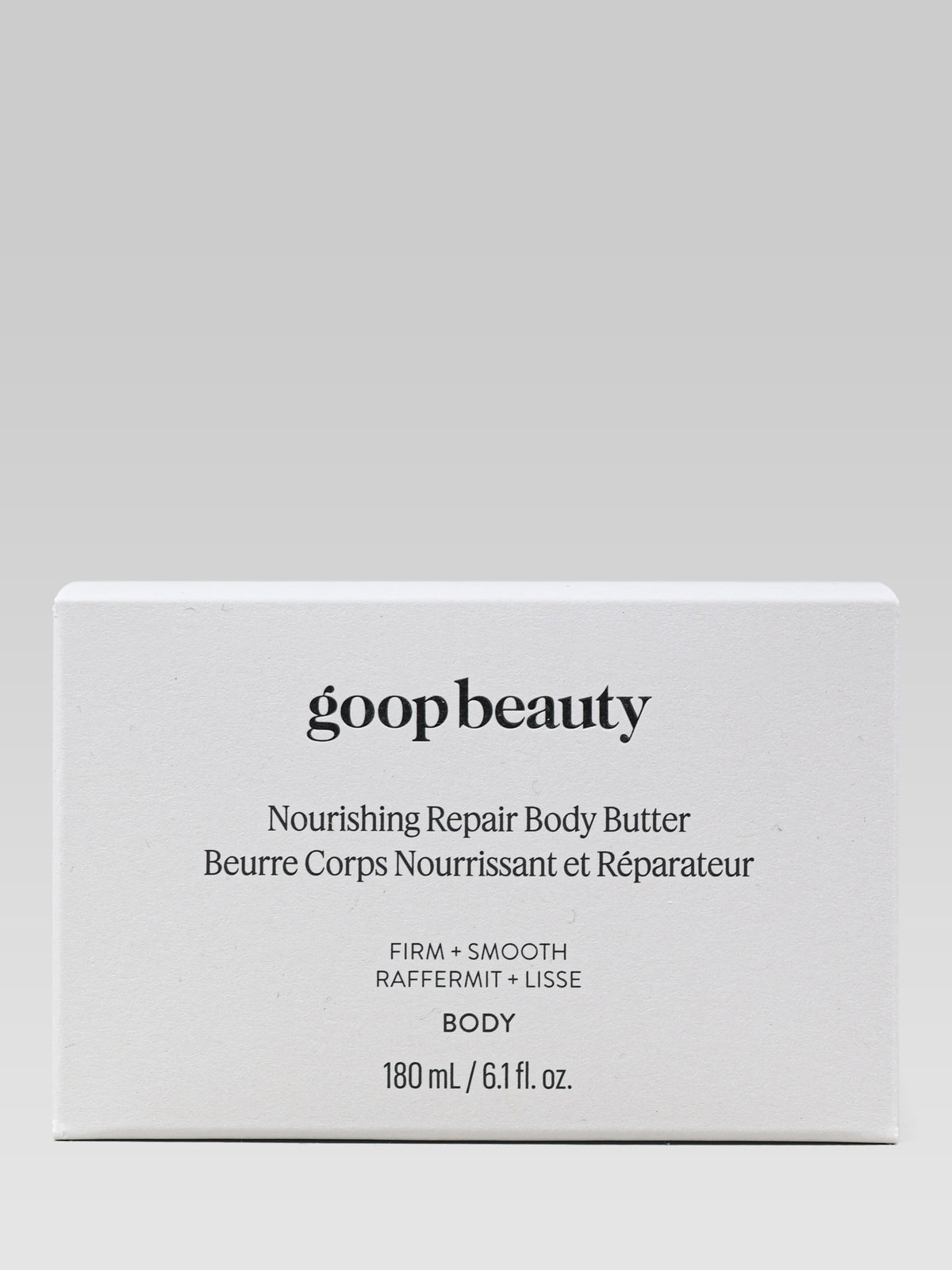 goop beauty Nourishing Repair Body Butter packaging