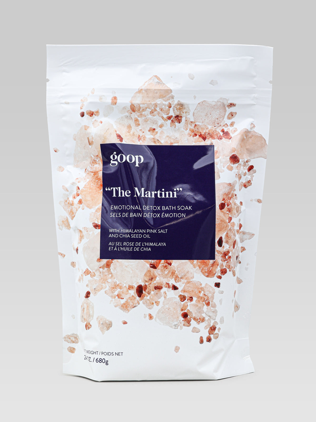 GOOP BEAUTY The Martini Emotional Detox Bath Soak product packaging