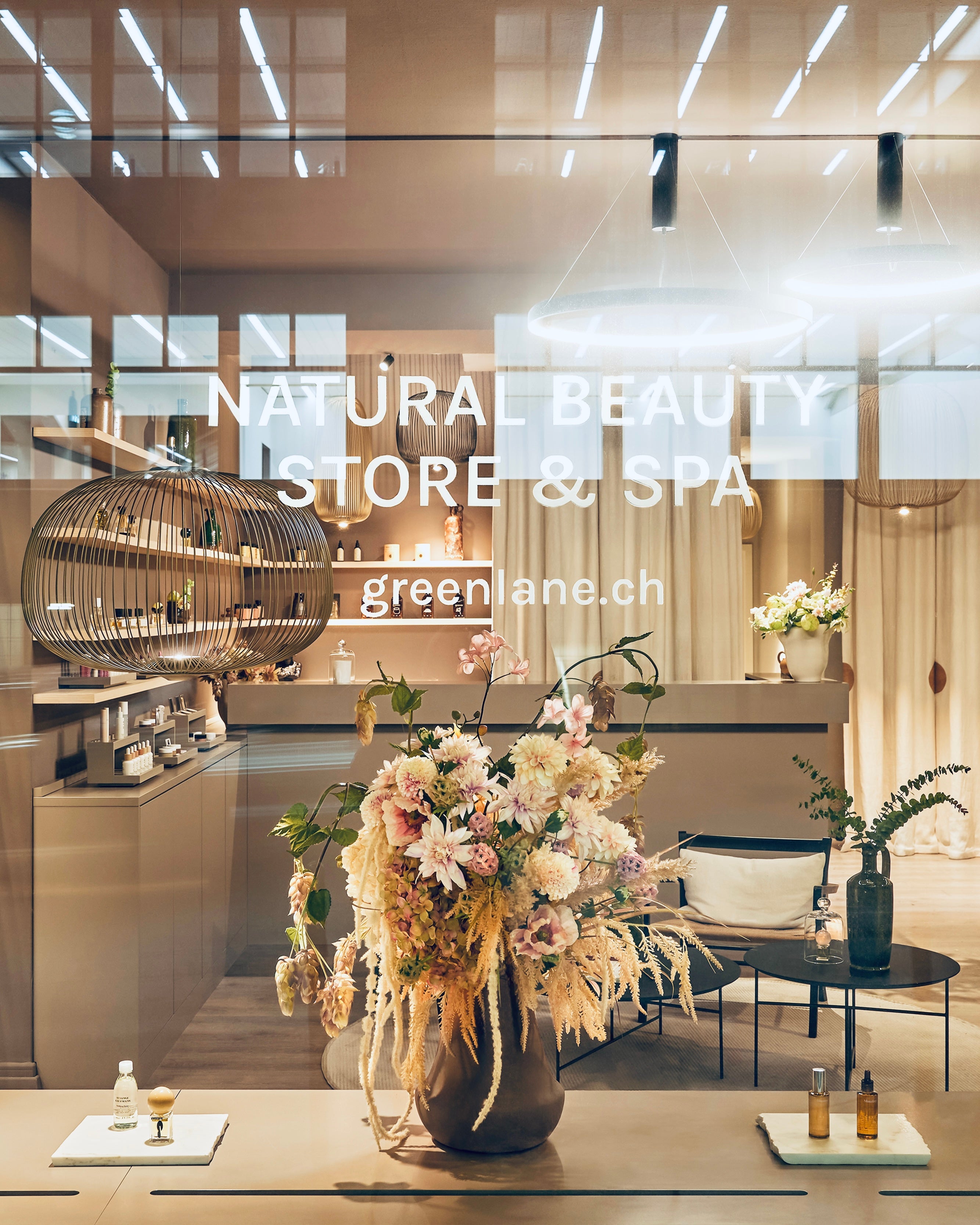 greenlane store and spa natural beauty location