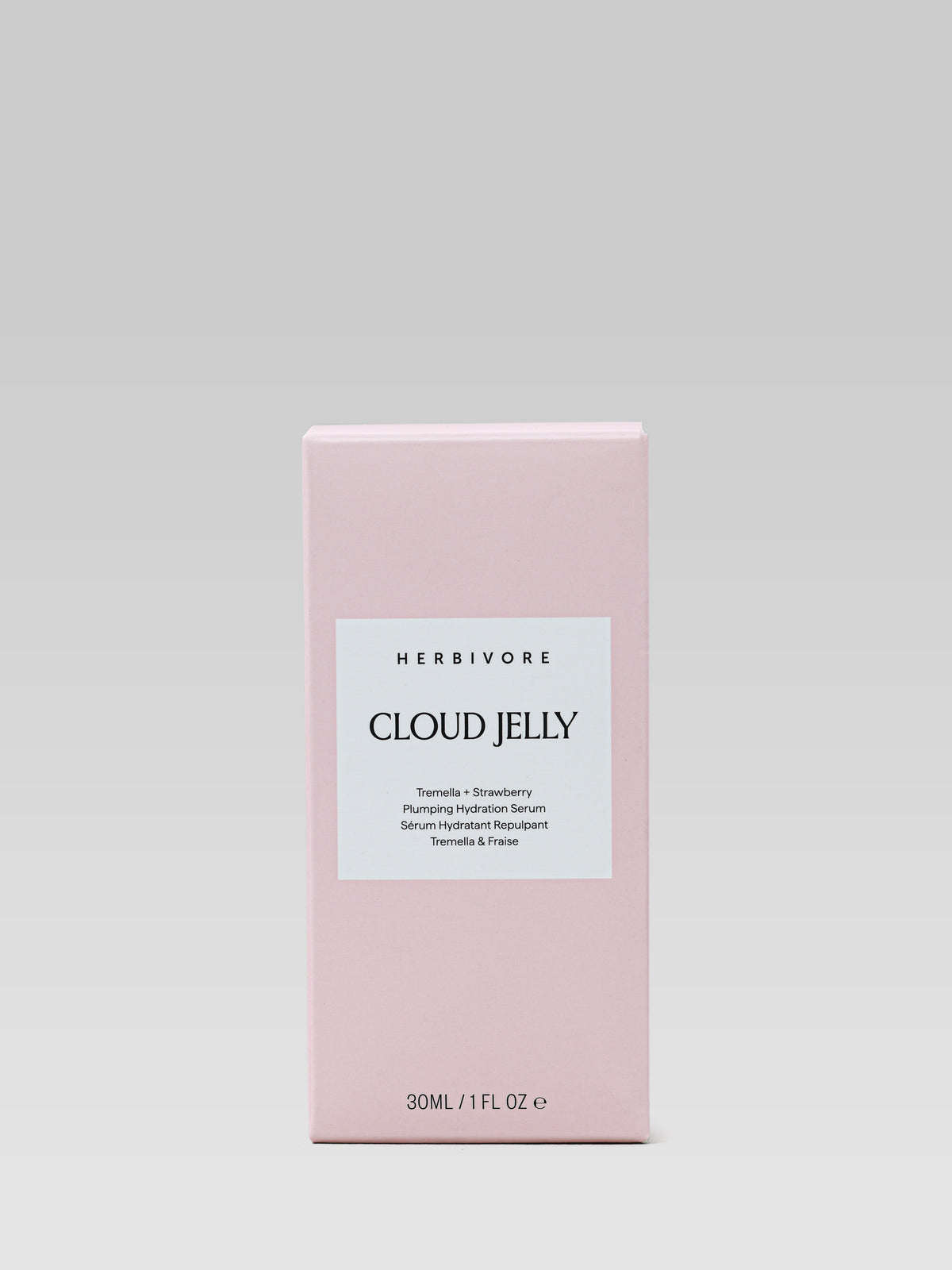 Herbivore Botanicals Cloud Jelly Pink Plumping Hydration Serum packaging