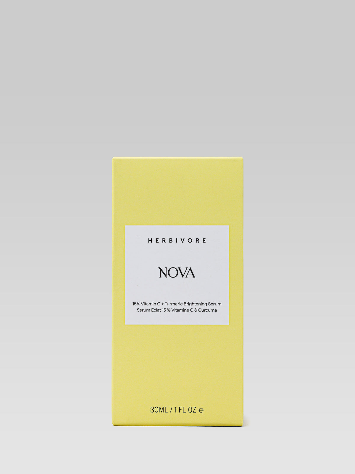 Herbivore Botanicals Nova Brightening Serum packaging