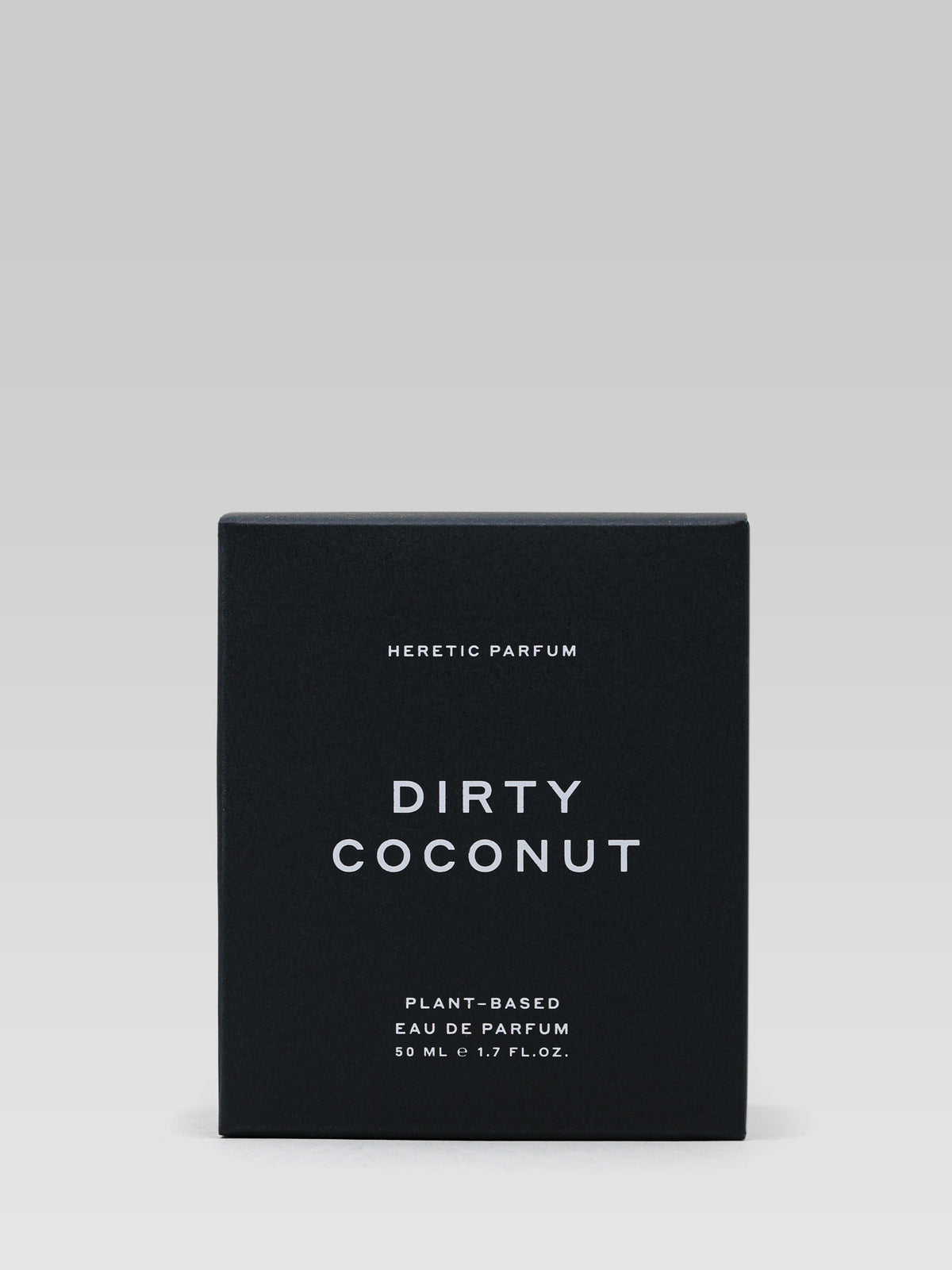 Heretic Parfum Dirty Coconut 50ml Eau de Parfum packaging