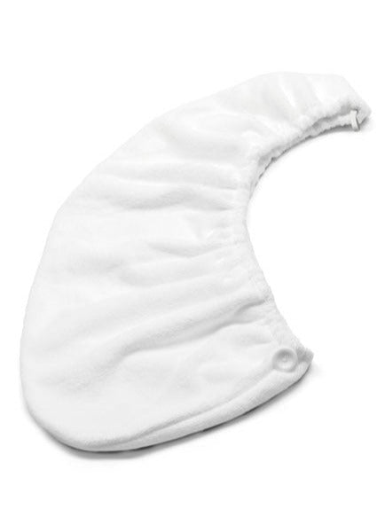 ILES FORMULA Hair Turban Towel White for gentle hair drying
