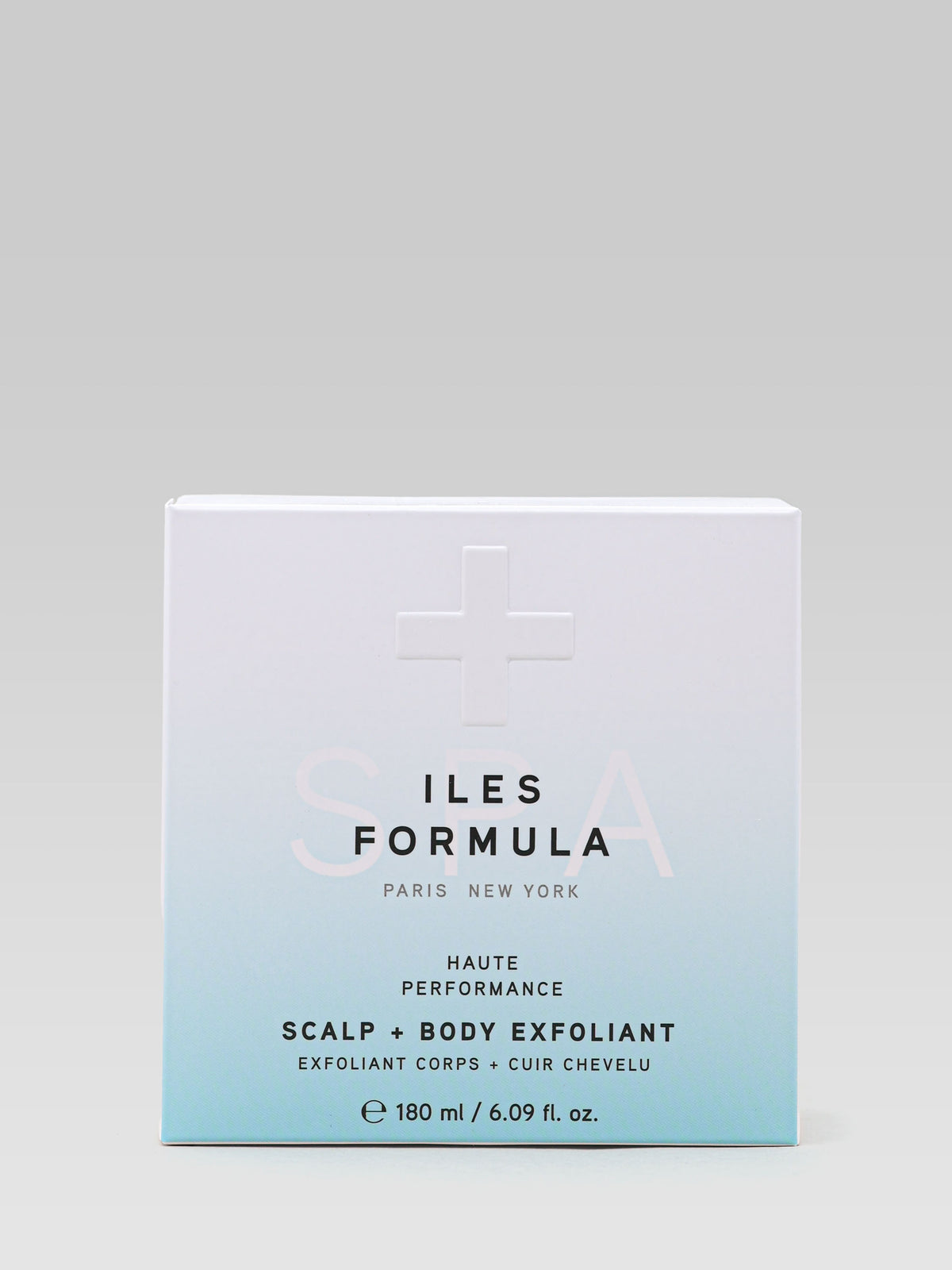 ILES FORMULA Scalp + Body Exfoliant 180 ml packaging