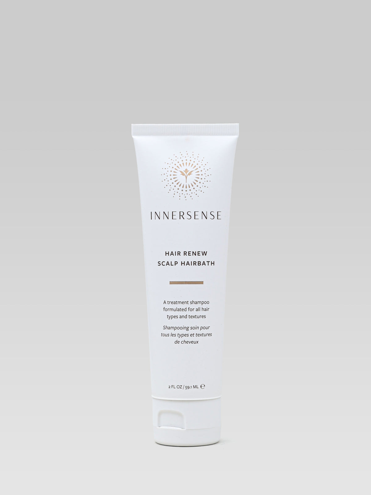 INNERSENSE Hair Renew Scalp Hairbath Shampoo travel size for all hair types and textures 59ml