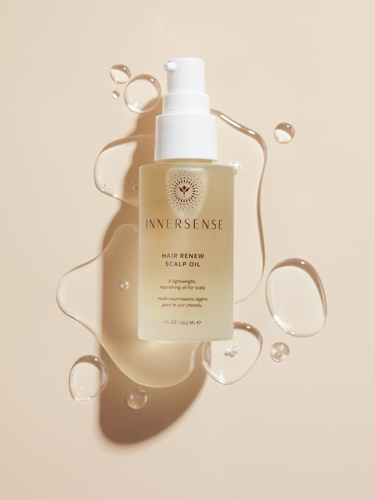 INNERSENSE Hair Renew Scalp Oil with nourishing oil droplets