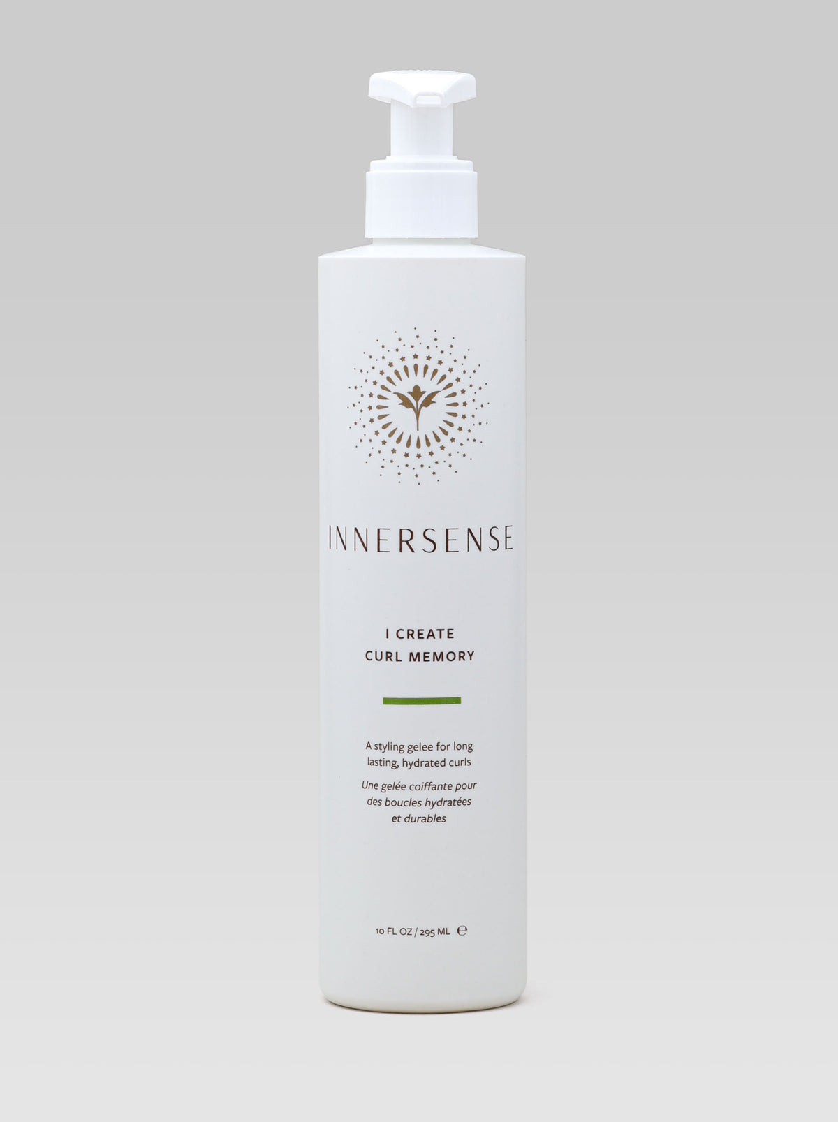 INNERSENSE I Create Curl Memory Styling Gel for long-lasting, hydrated curls 295ml
