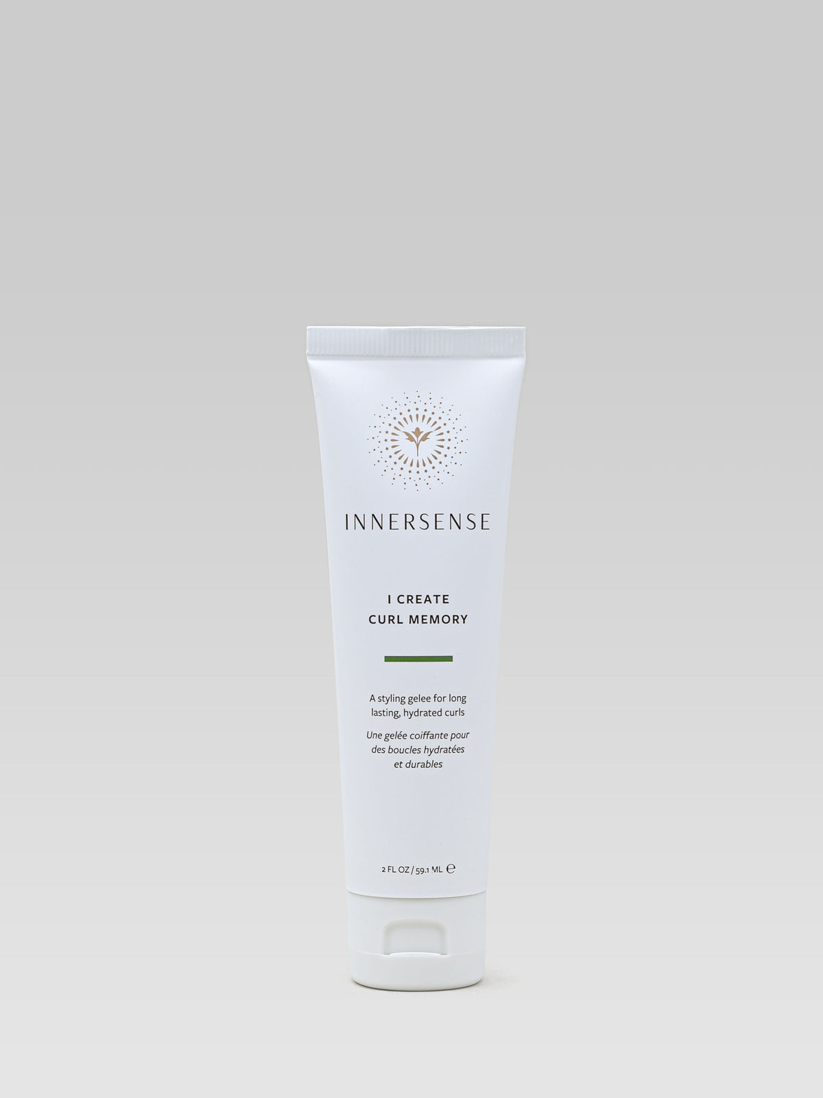 INNERSENSE I Create Curl Memory Styling Gel travel size for long-lasting, hydrated curls 59ml