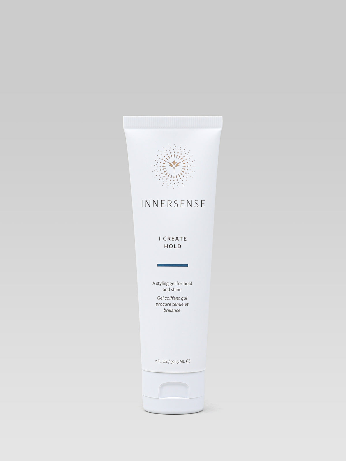 INNERSENSE I Create Hold styling gel for long-lasting hold and shine travel size 59ml