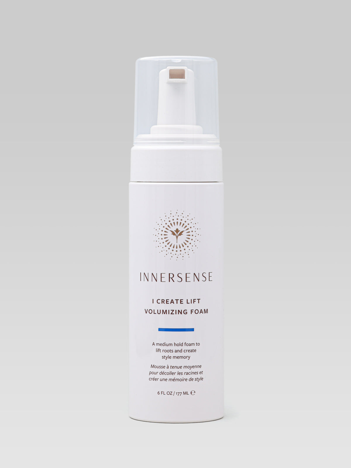 INNERSENSE I Create Lift Volumizing Foam for root lift, volume and long-lasting hair styling 177ml
