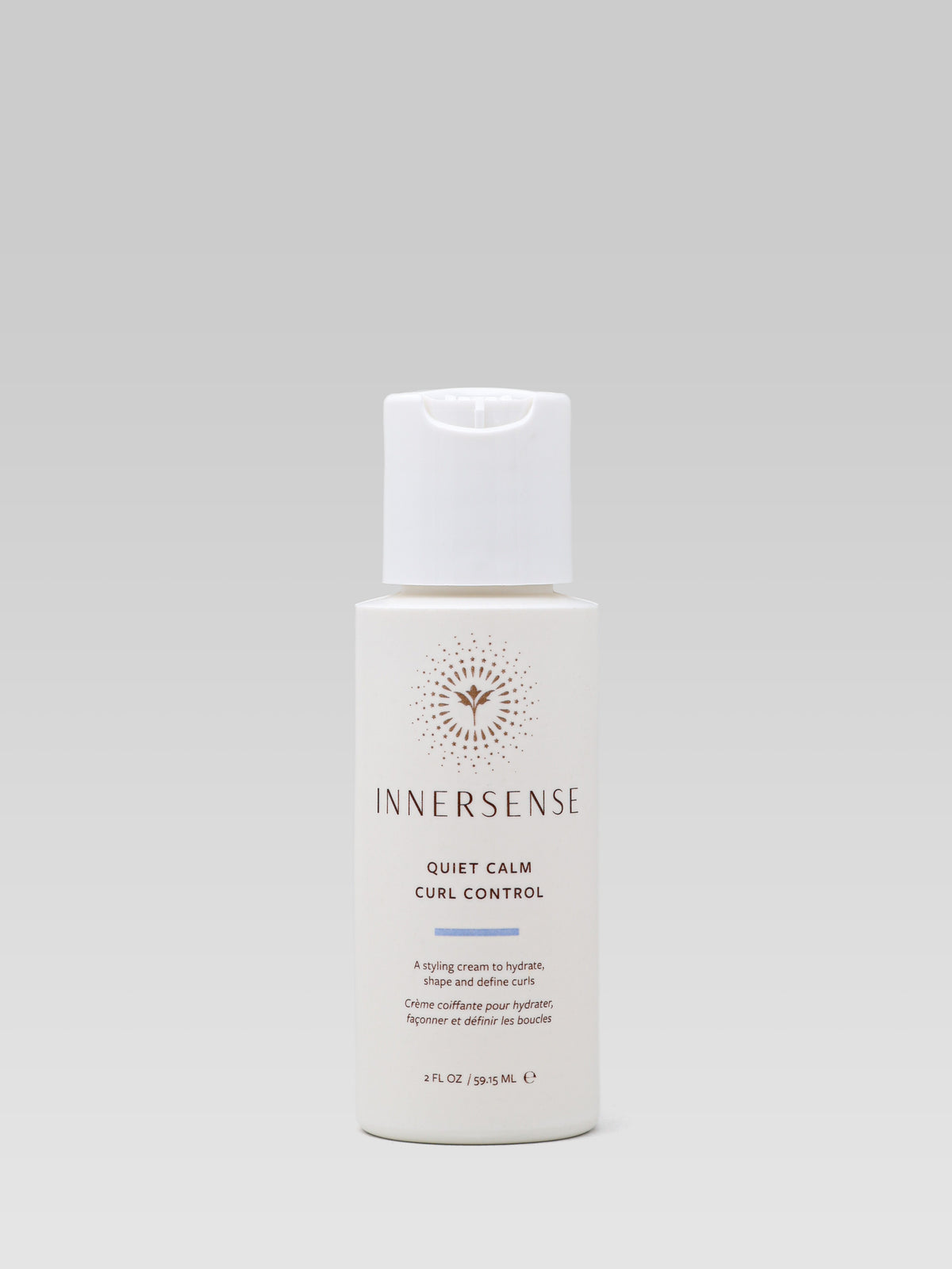 INNERSENSE Quiet Calm Curl Control Styling Cream Travel Size for hydrated, defined curls