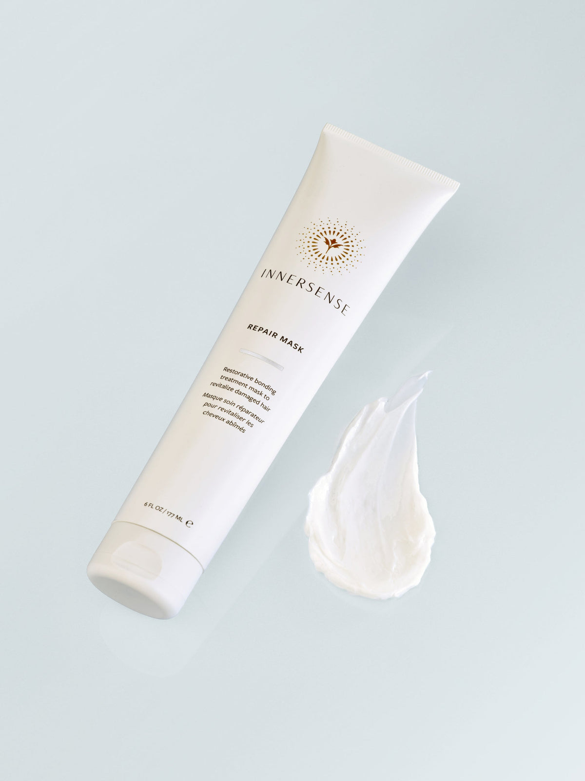INNERSENSE Repair Hair Mask with creamy hair treatment texture