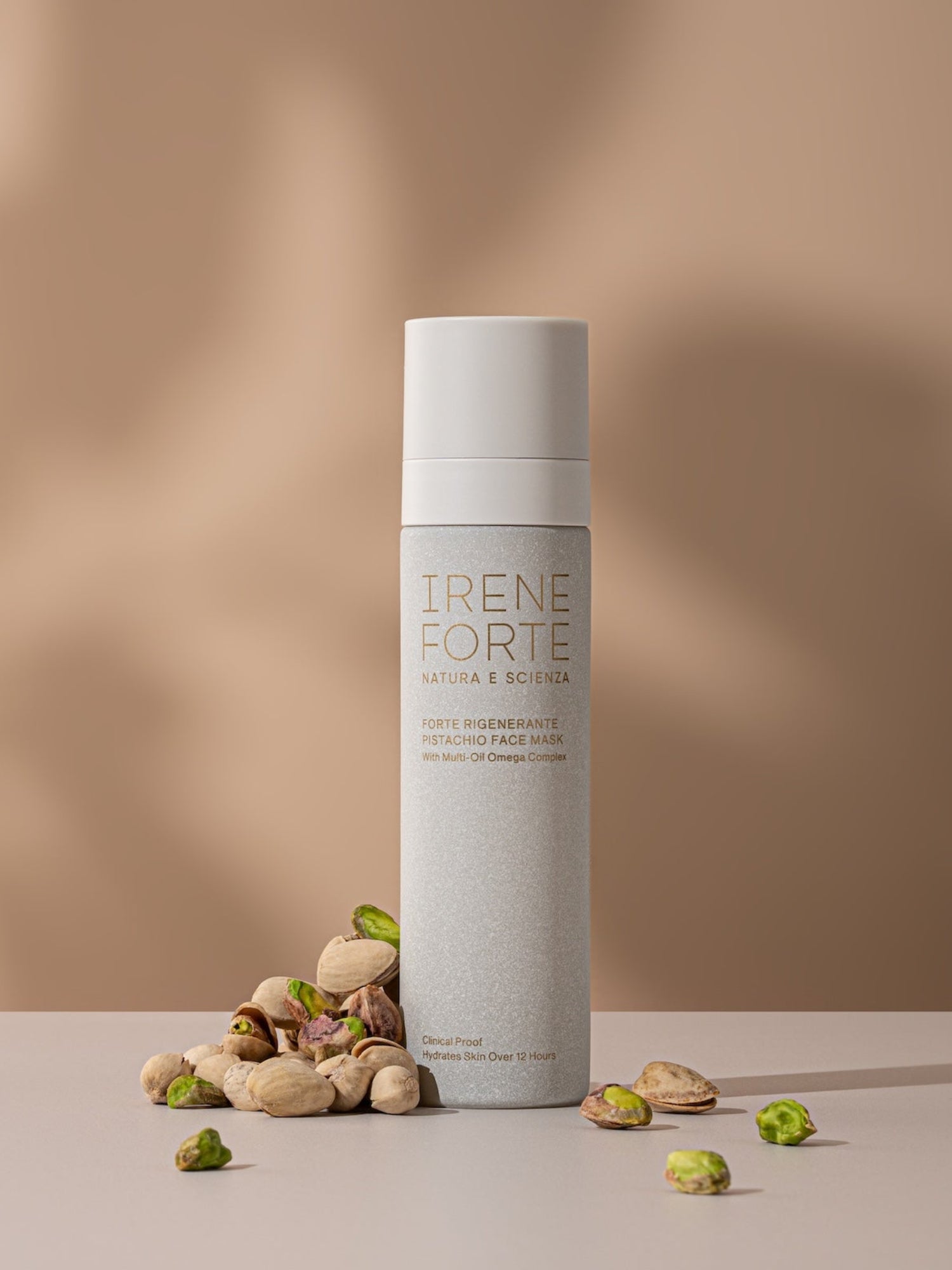 IRENE FORTE Pistachio Face Mask with pistachios