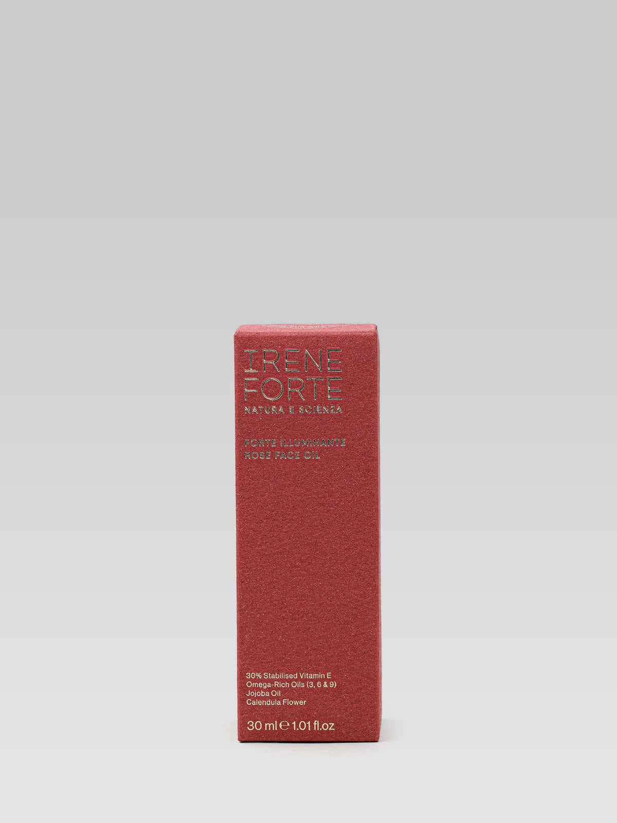 IRENE FORTE Rose Face Oil packaging