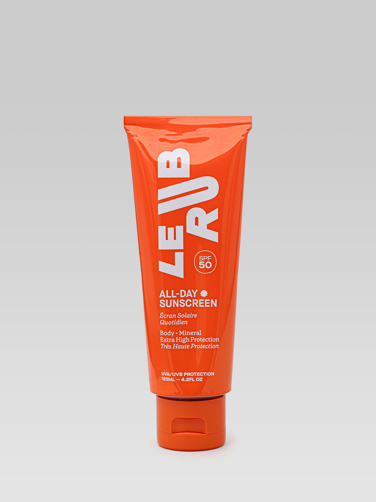 LE RUB All-Day Sunscreen Body SPF 50 Mineral Extra High Protection