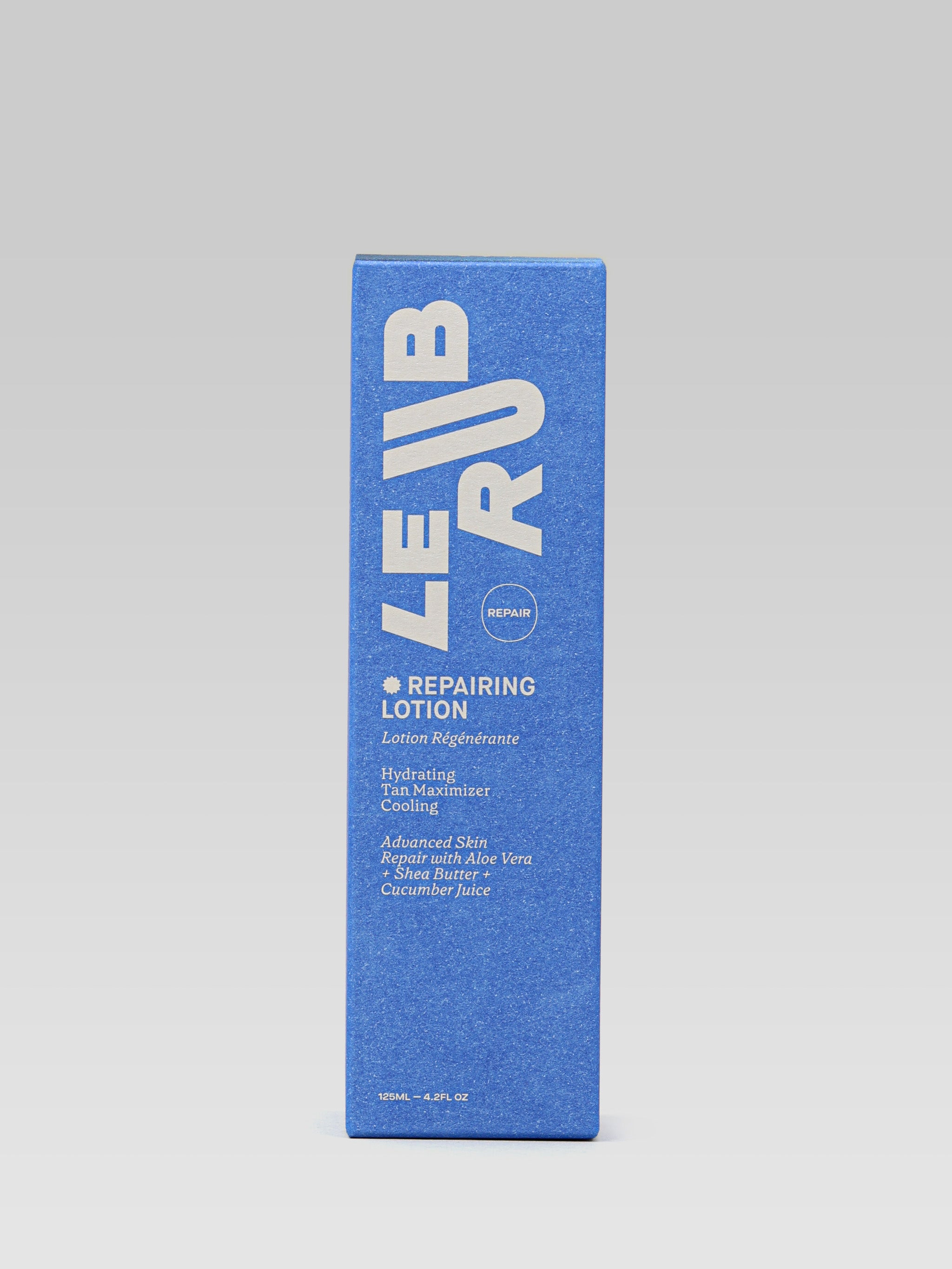 LE RUB Repairing Lotion packaging