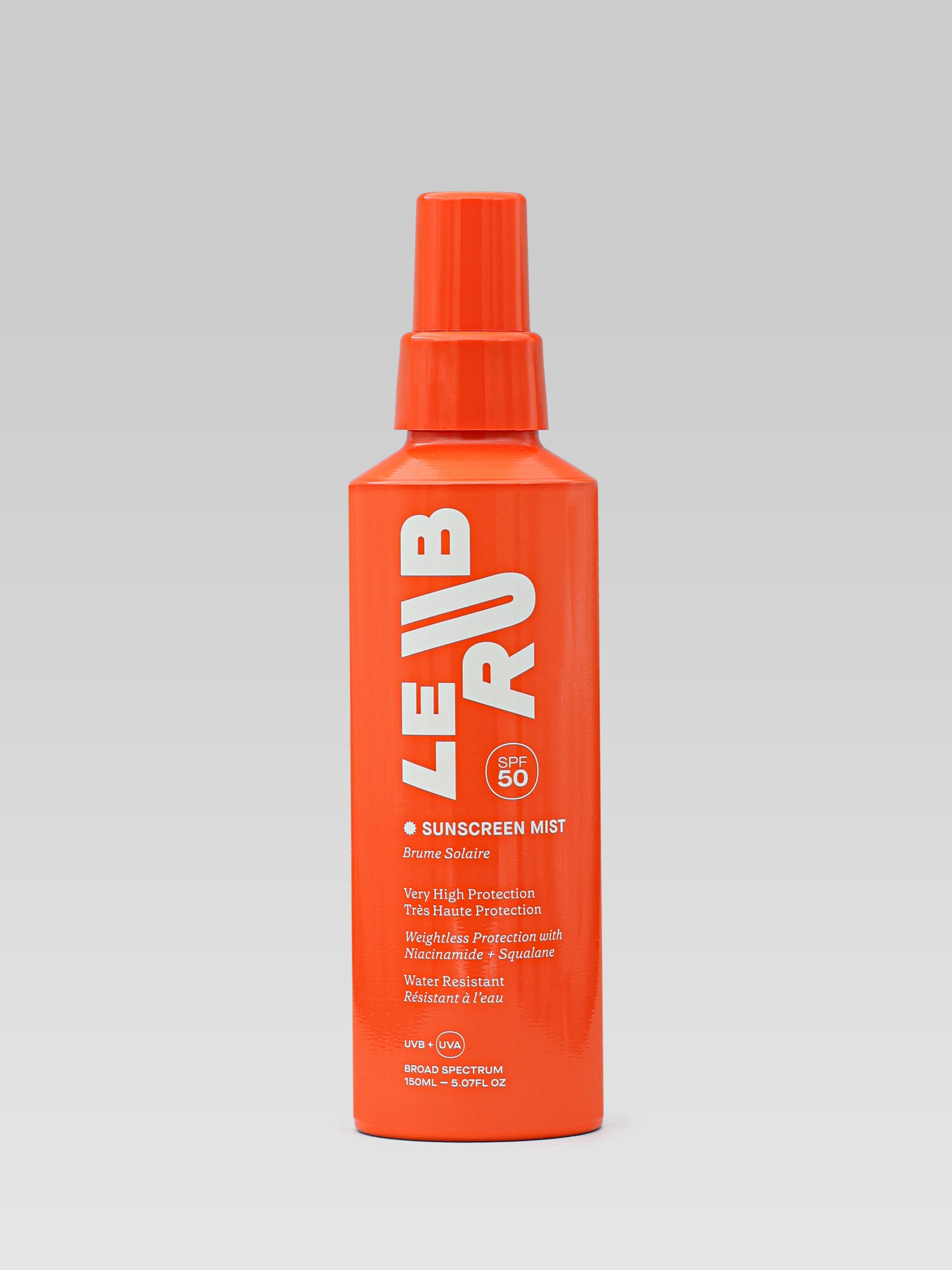 LE RUB Sunscreen Mist SPF 50