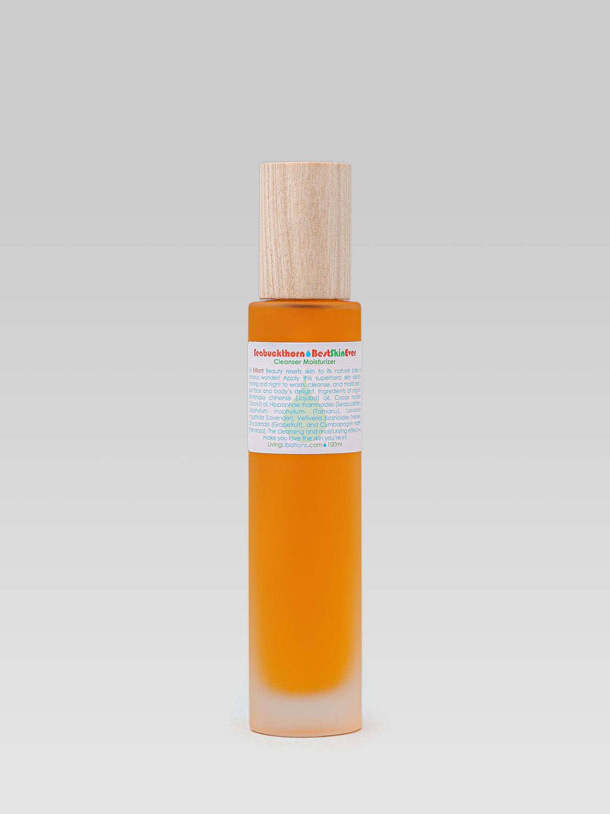 Living Libations Best Skin Ever Cleanser and Moisturizer with seabuckthorn 