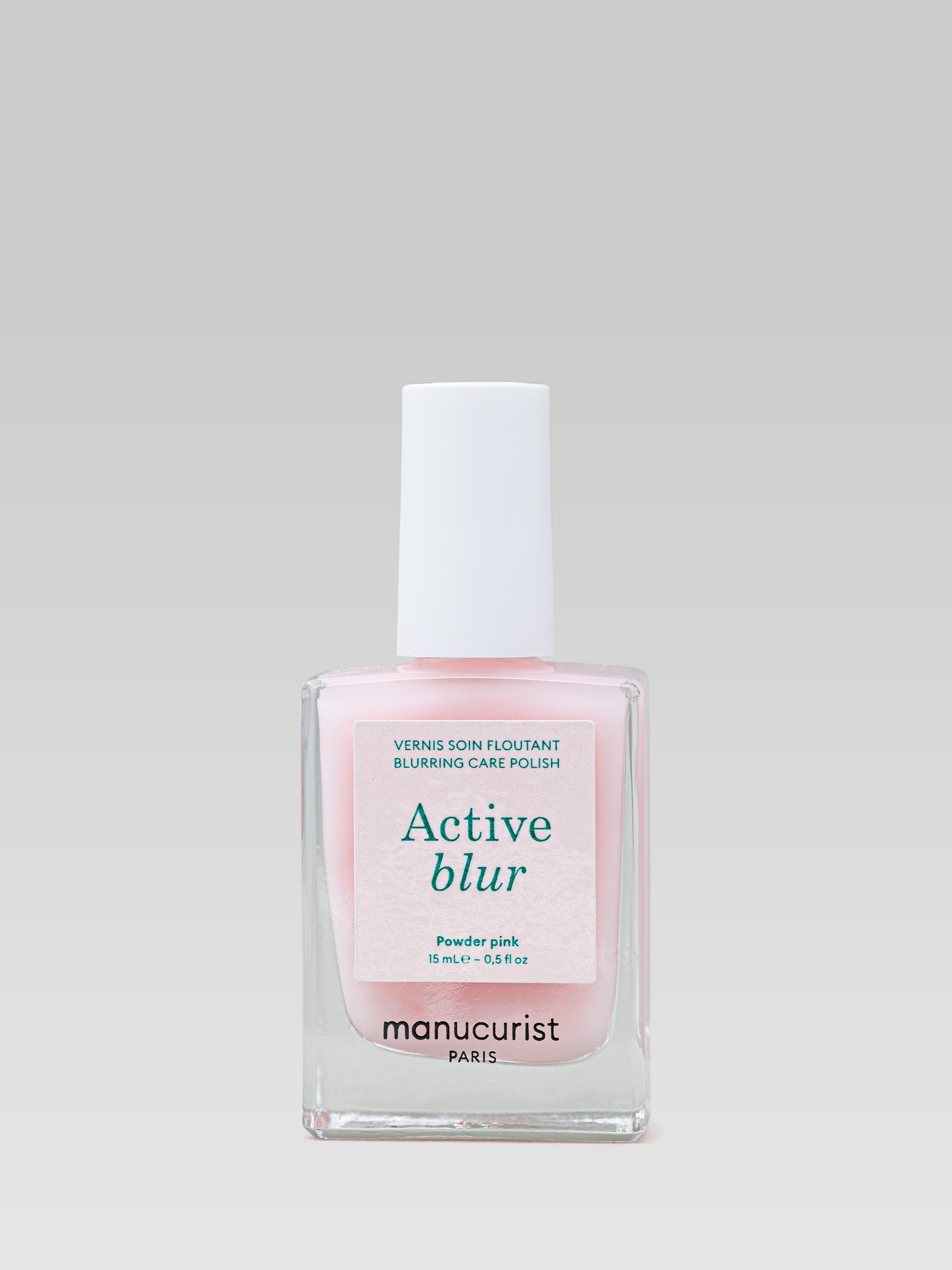 Manucurist Active Blur Powder Pink Blurring Care Polish 15 ml