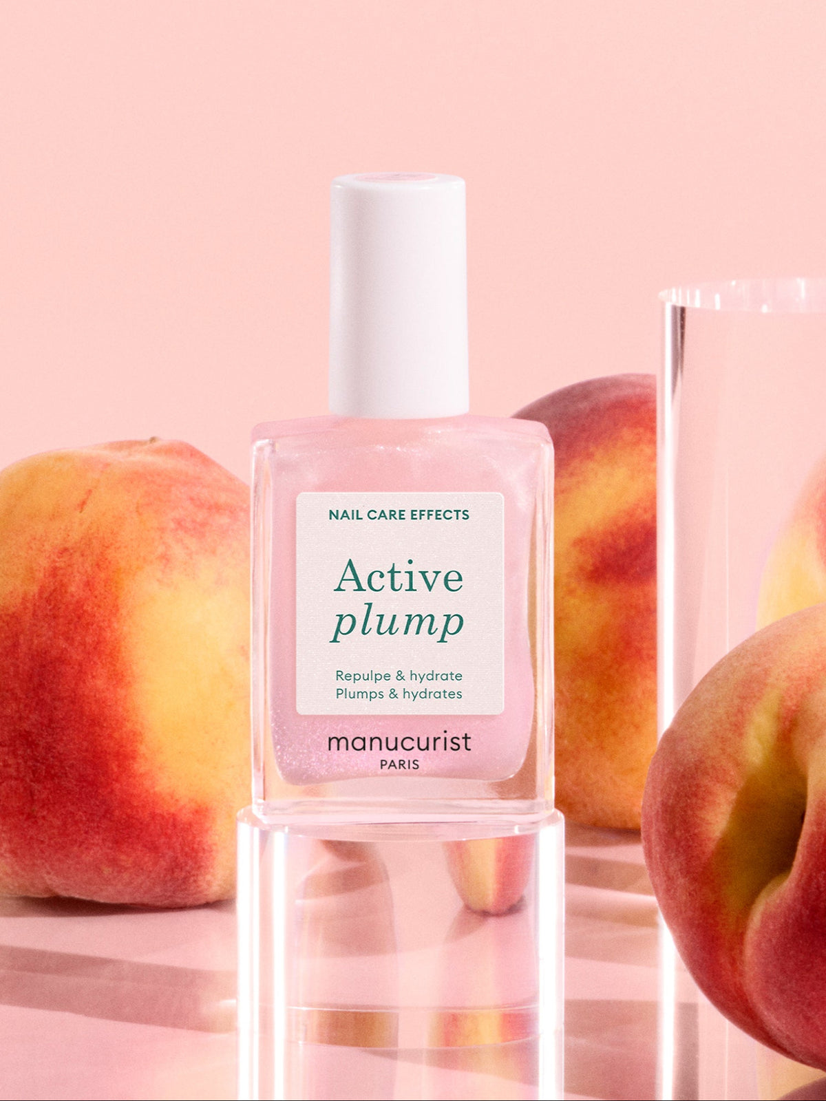 MANUCURIST Active Plump nail care treatment with peaches