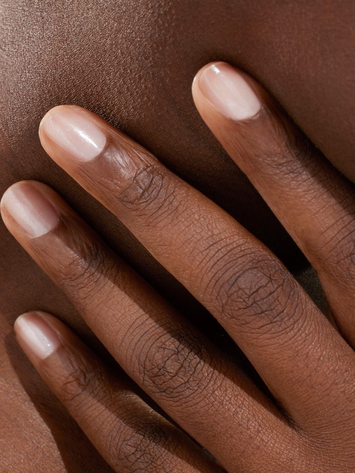 MANUCURIST Active Shine nail treatment showing before, one layer and two layers