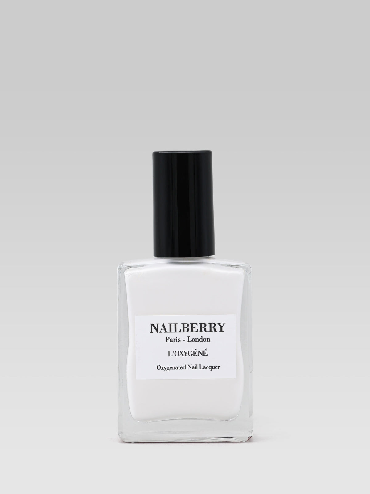 Nailberry L'Oxygéné Flocon white nail polish