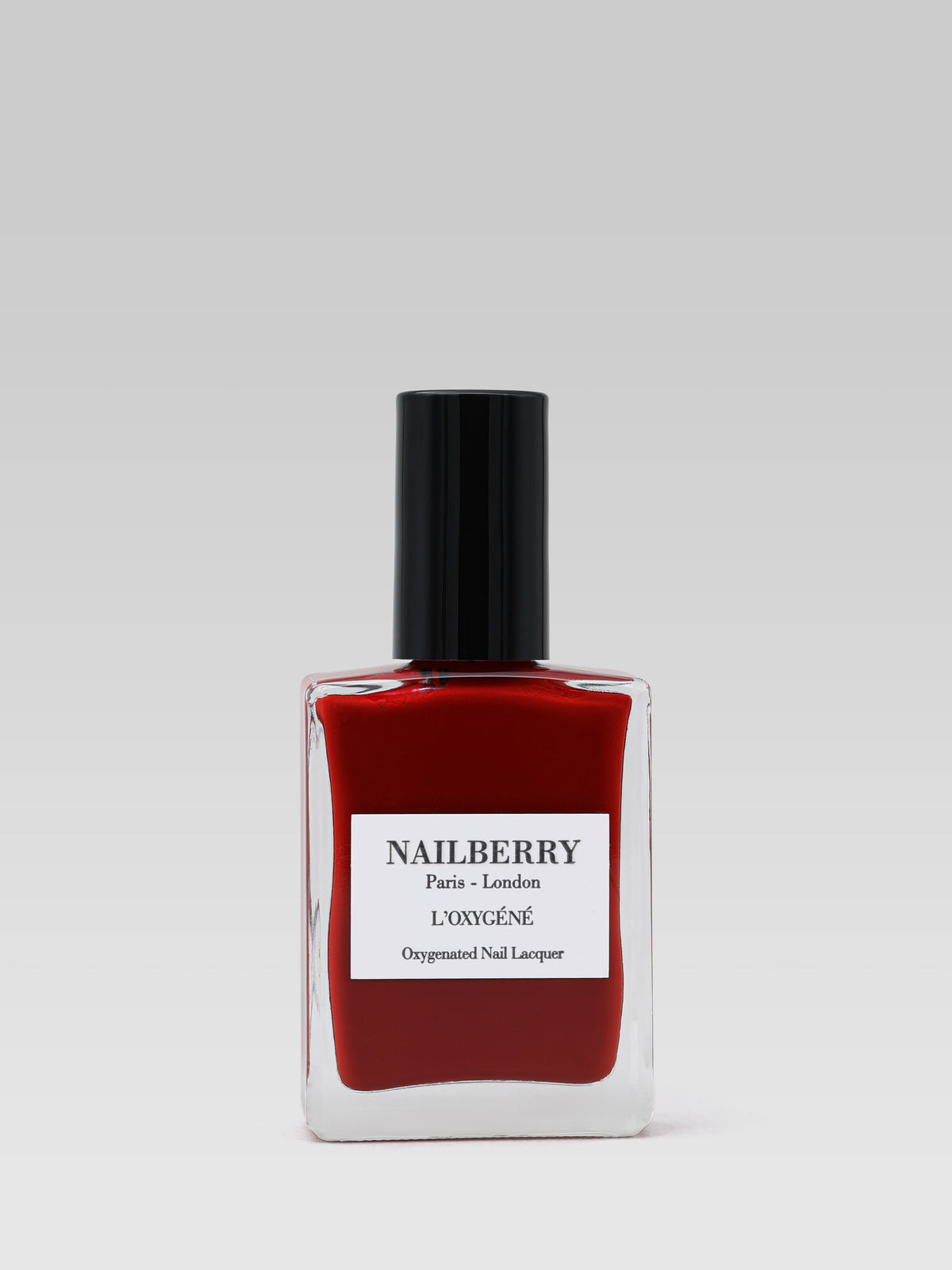 Nailberry L'Oxygéné Harmony red nail polish
