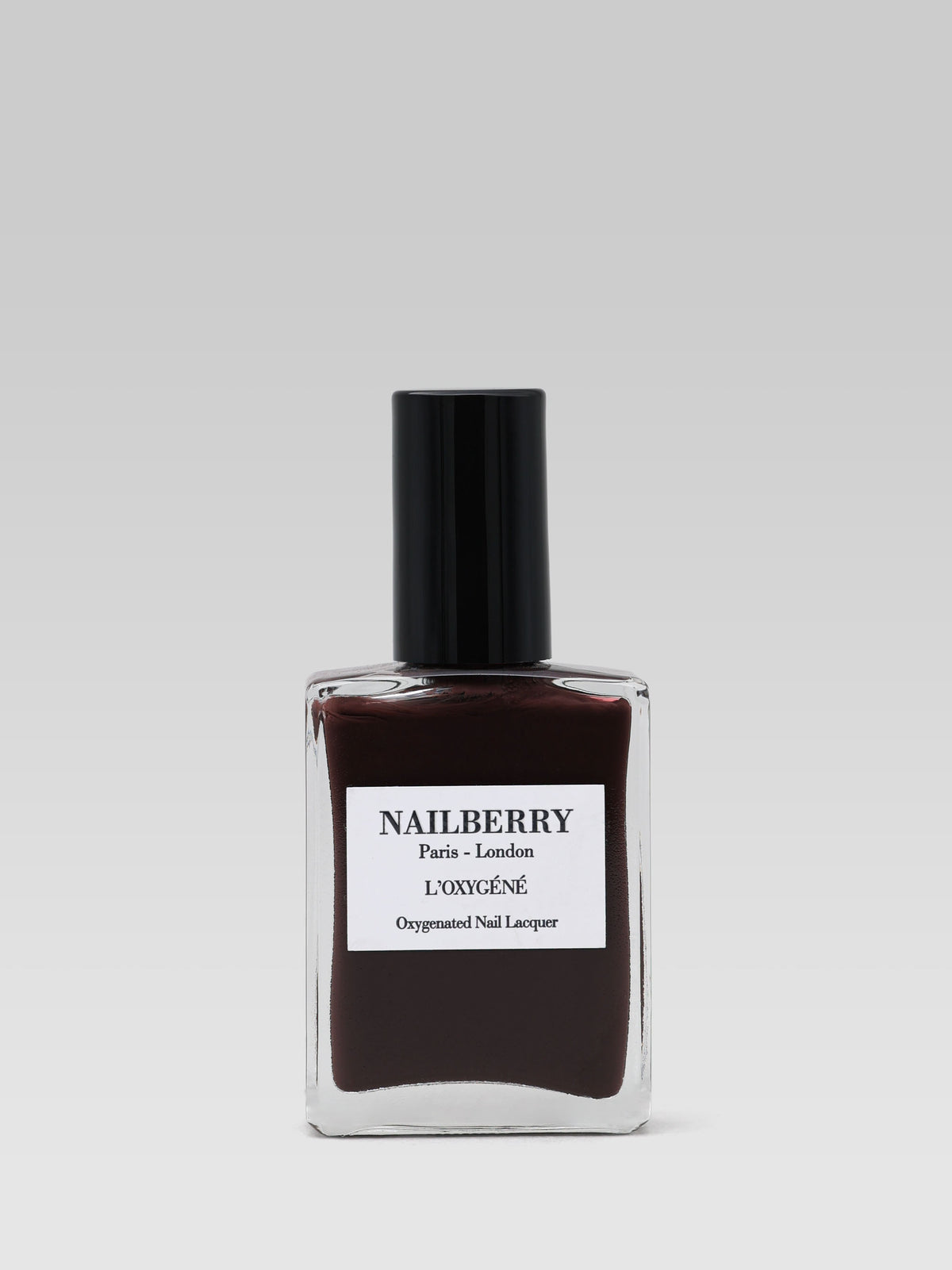Nailberry L'Oxygéné Hot Coco brown nail polish