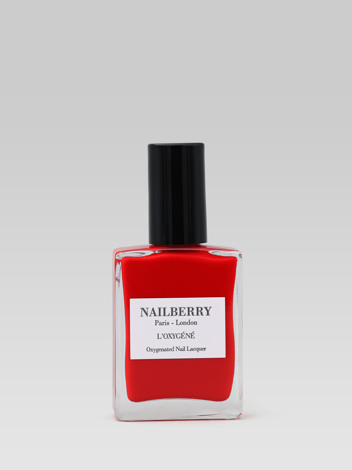 Nailberry L'Oxygéné Pop my Berry red nail polish