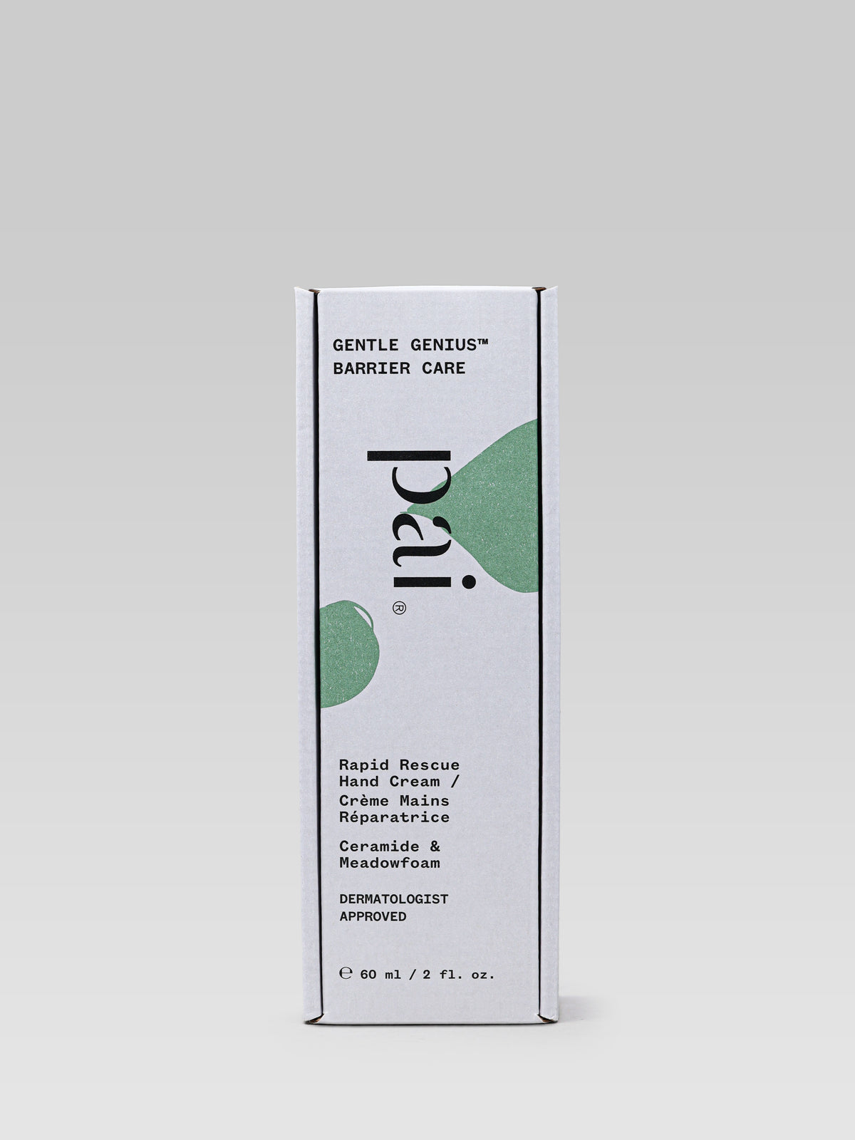 Pai Gentle Genius Barrier Care Rapid Rescue Hand Cream packaging