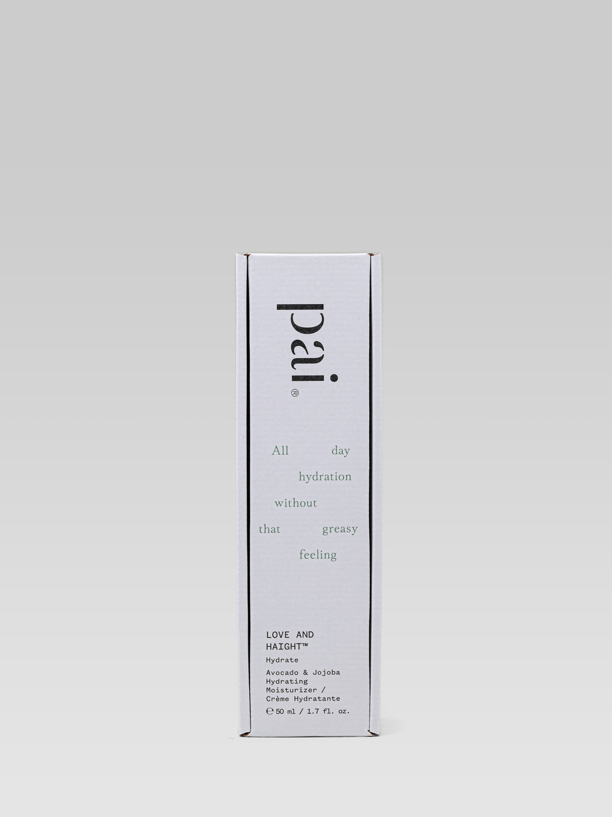Pai Love and Haight Hydrating Moisturizer product packaging